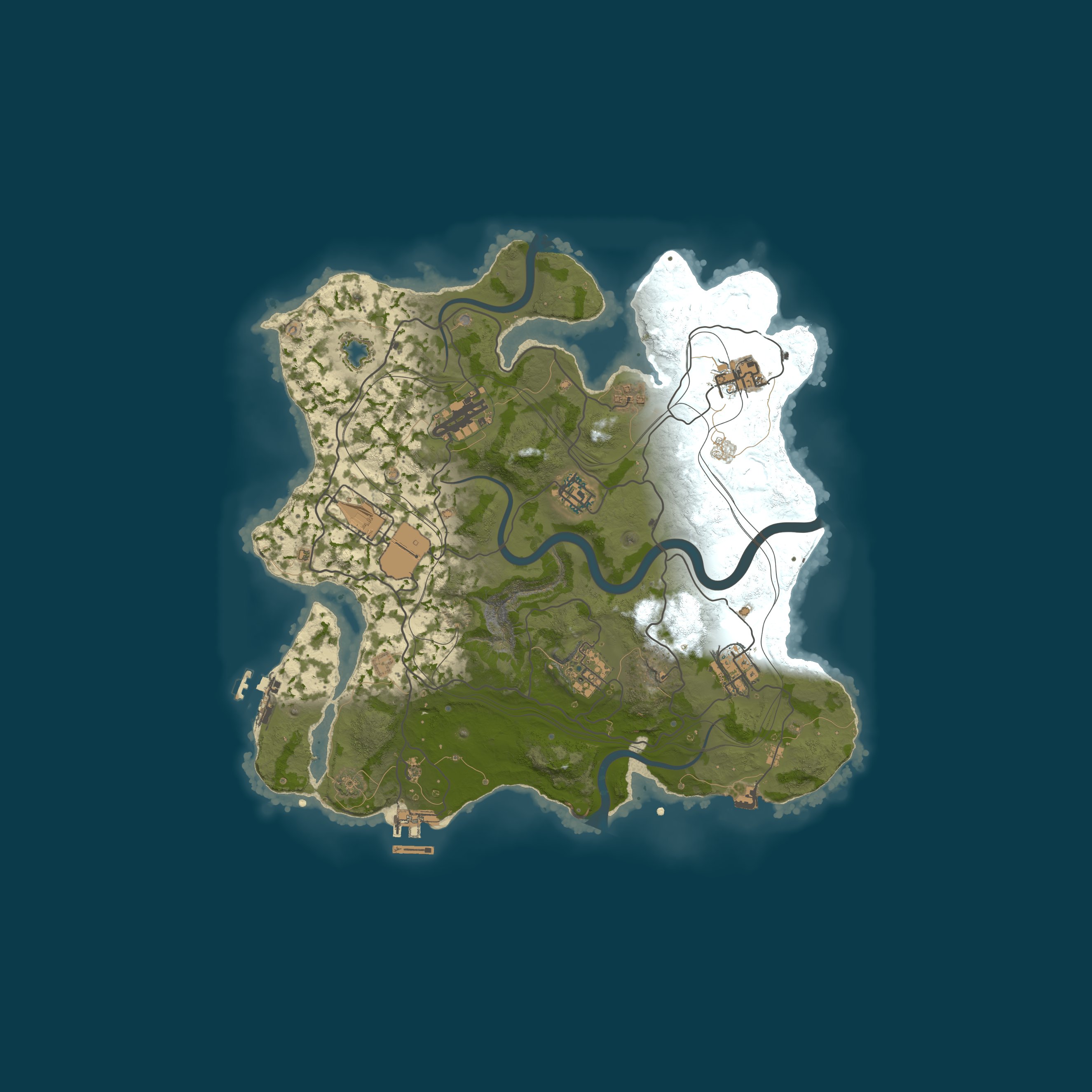 Rust map 3300/1337