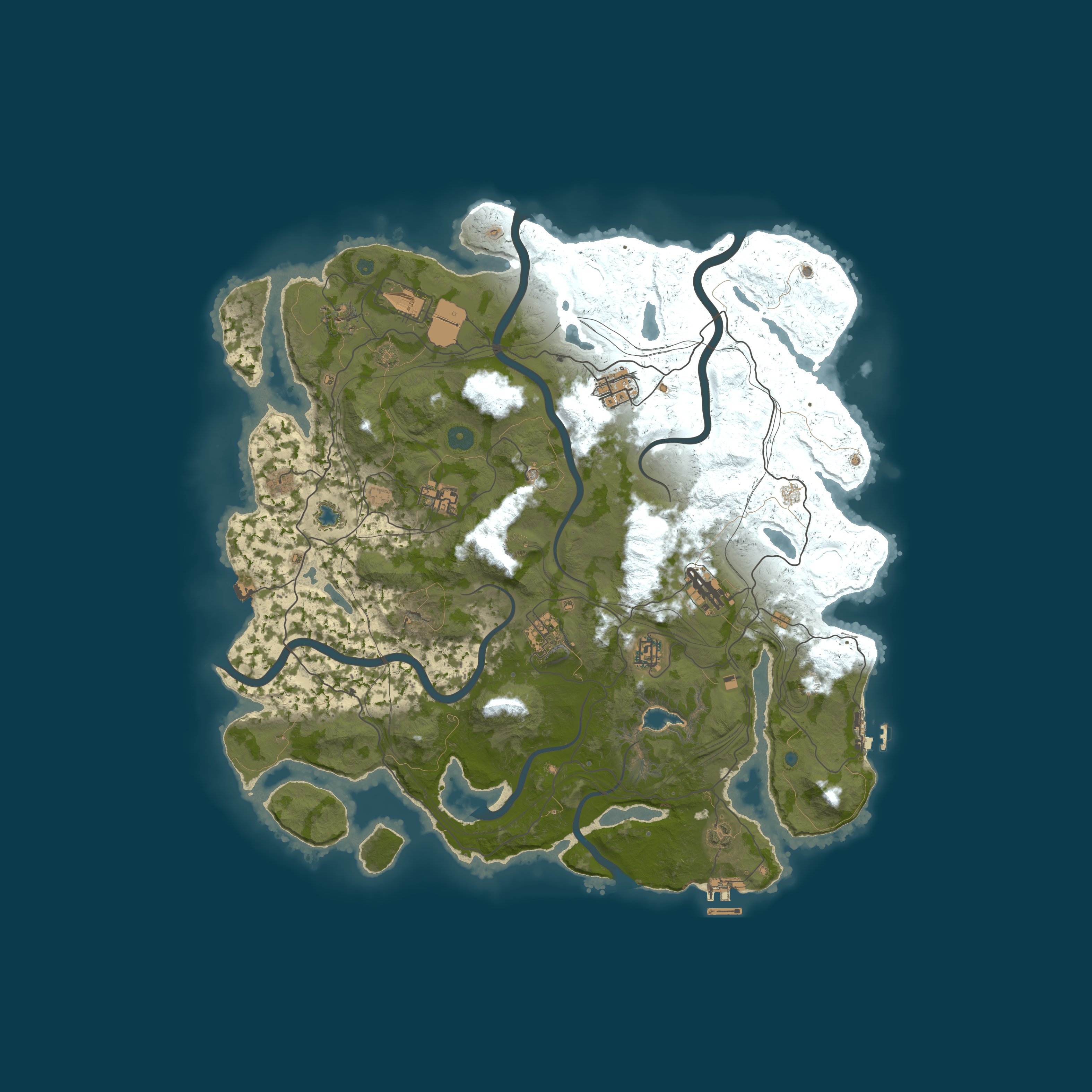 Map for CHILLZONE - PVE | RP FRIENDLY | NOOB FRIENDLY