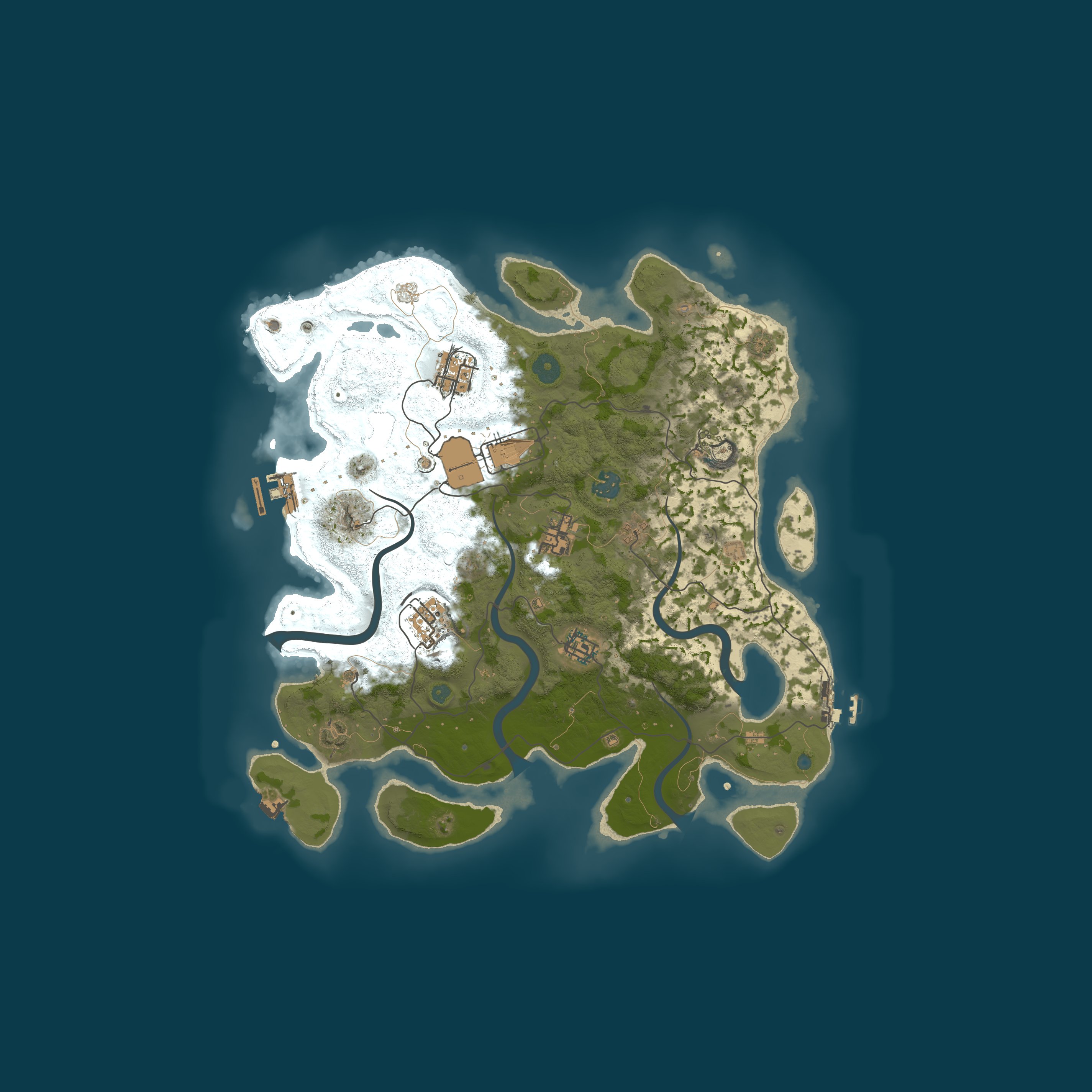 Map for Pine Hosting - Rust Server
