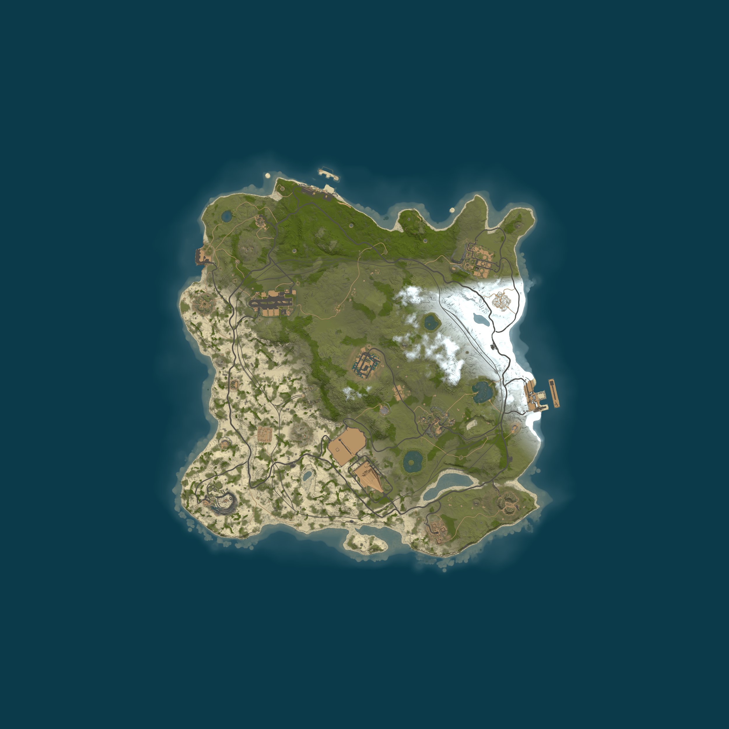 Map for BM RUST|Small Map|Для Новичков|X1.5