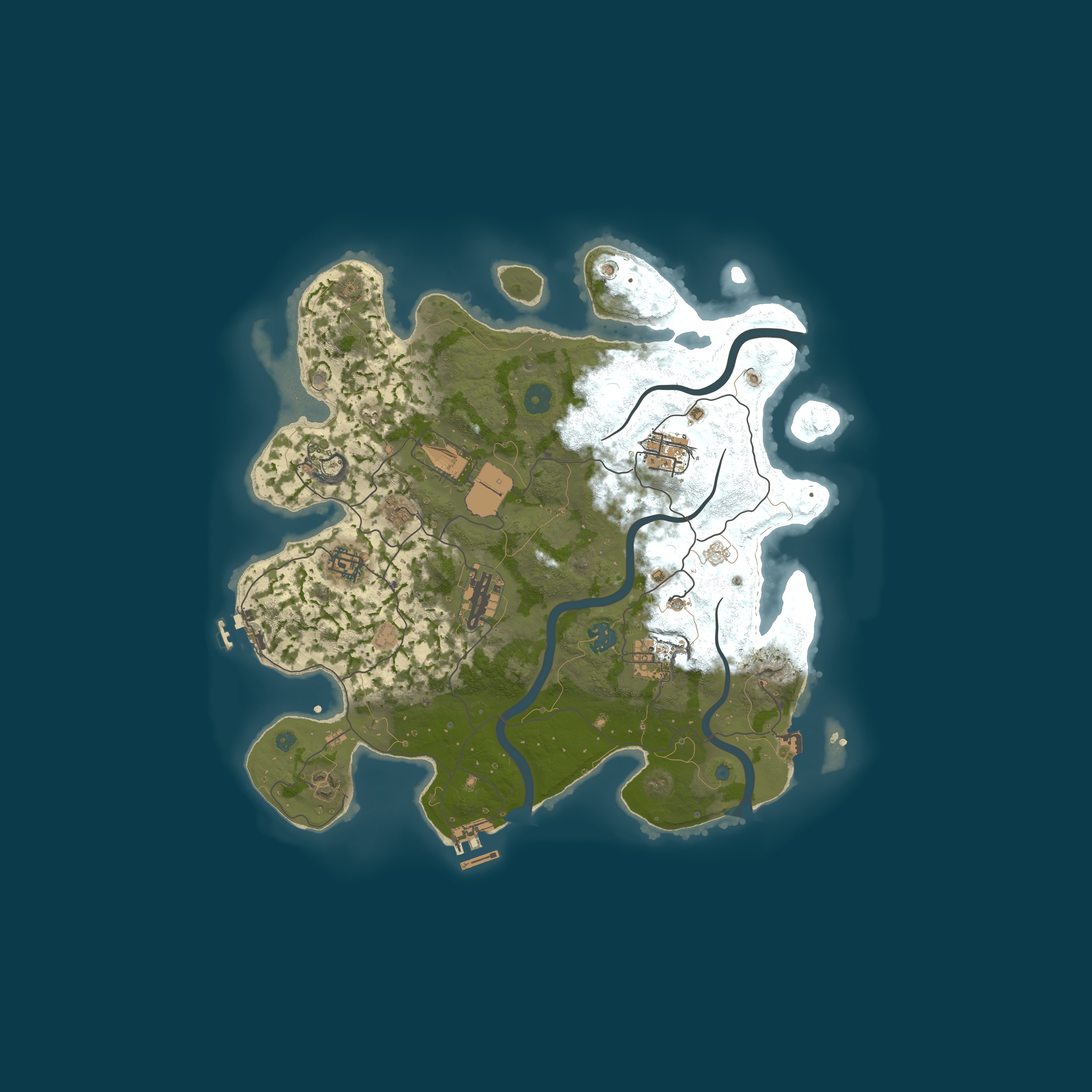 Map for Warrior's Rest