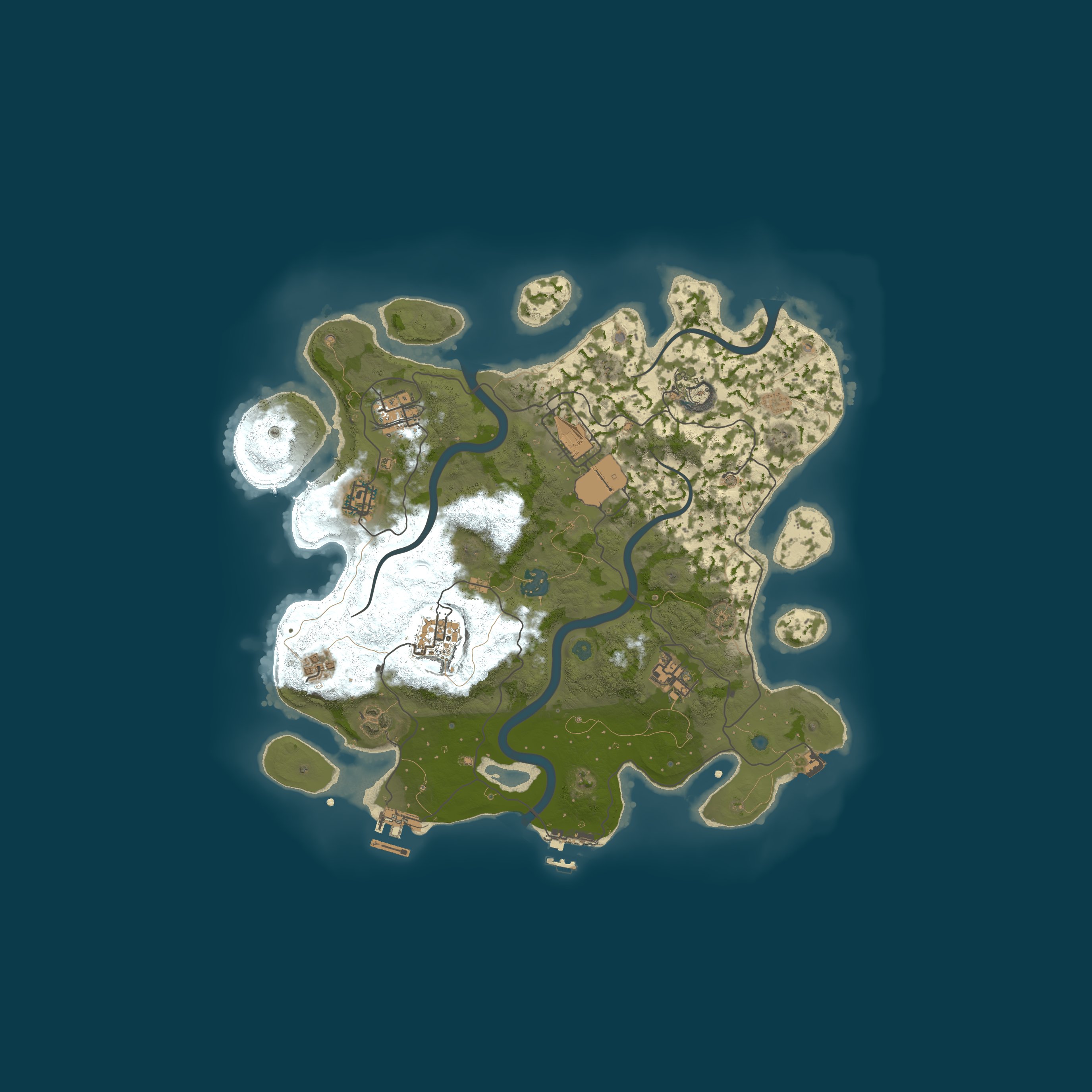 Map for RUST Chill...