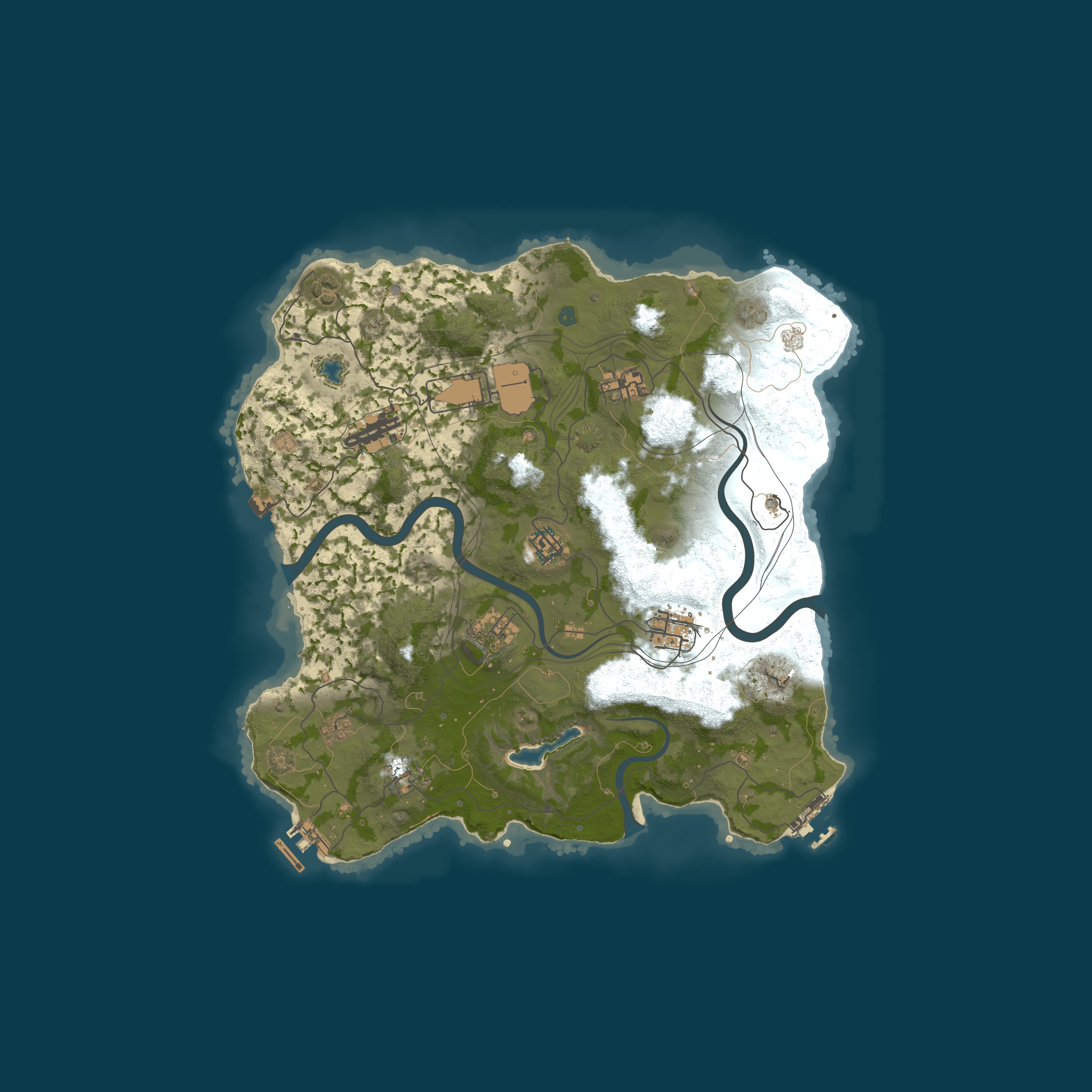 Карта сервера