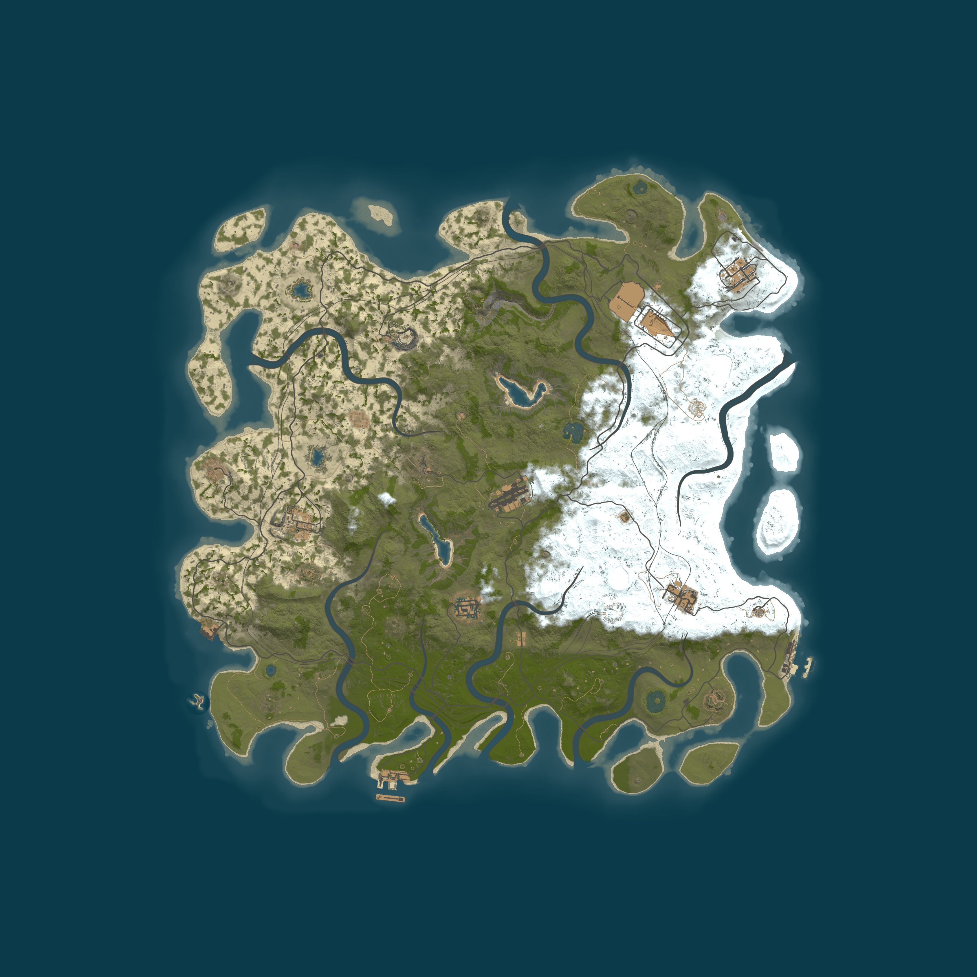 Map for Rusty Pirates | No Decay | Monthly | No BP Wipes