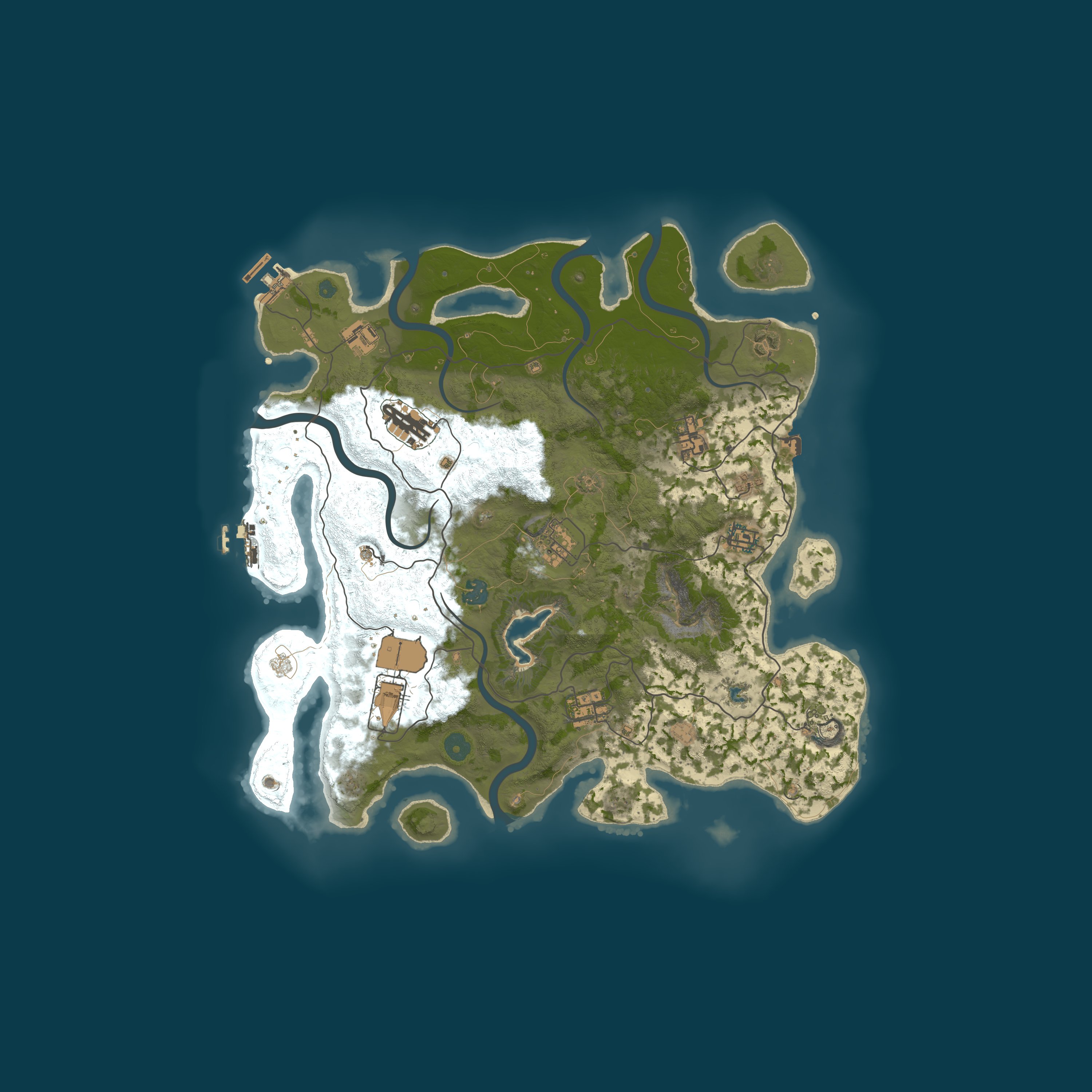 Map for Spawns World