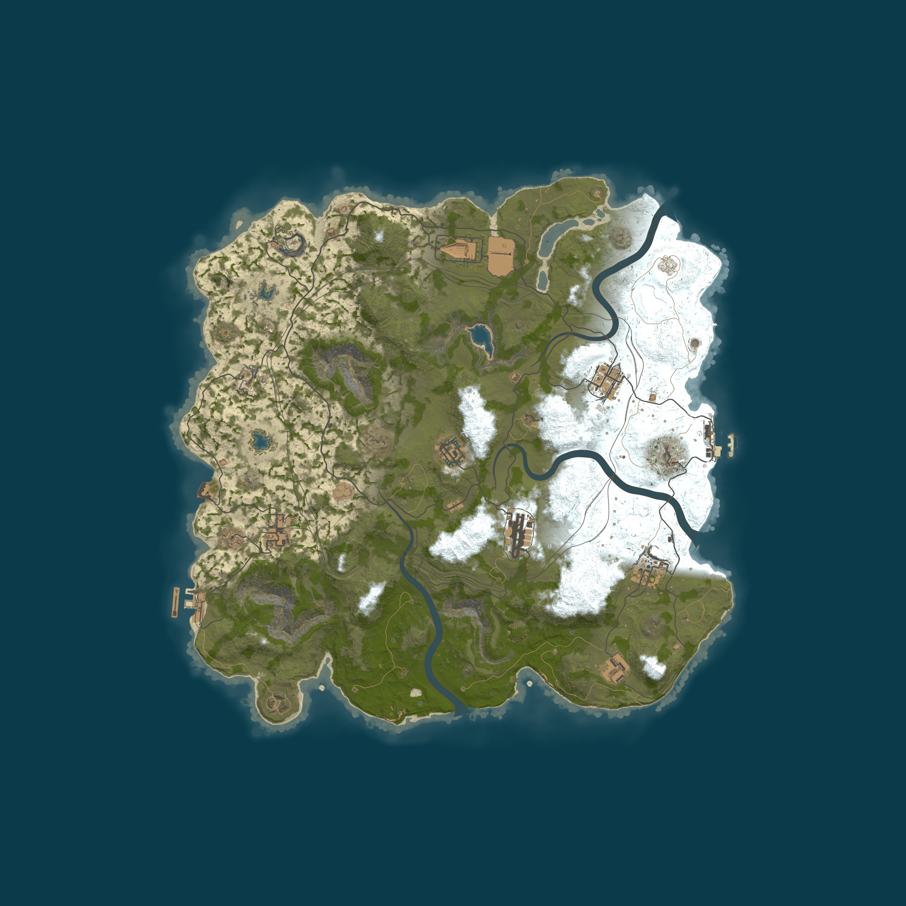 Rust map 4000/1337