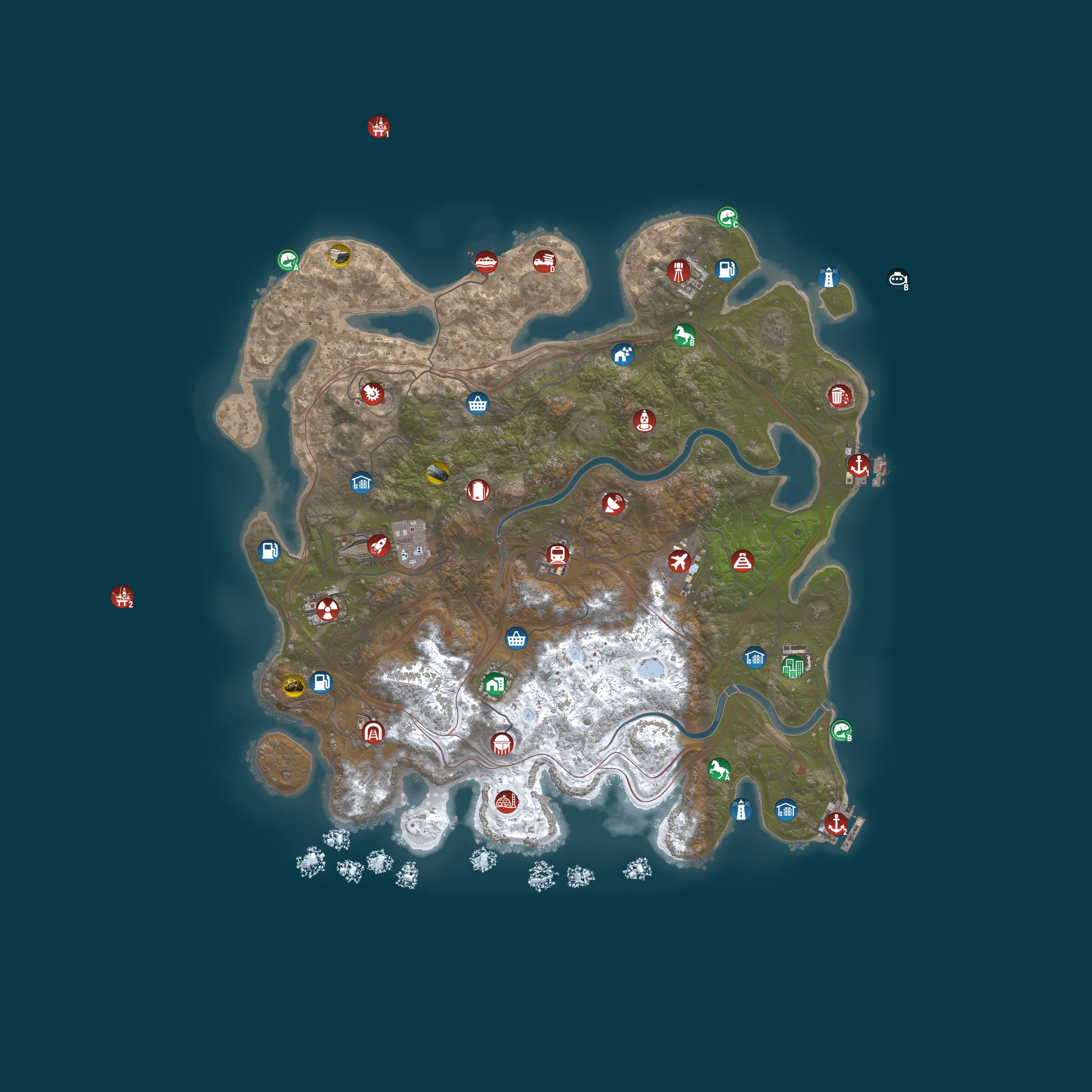 Rust map 4000/1337