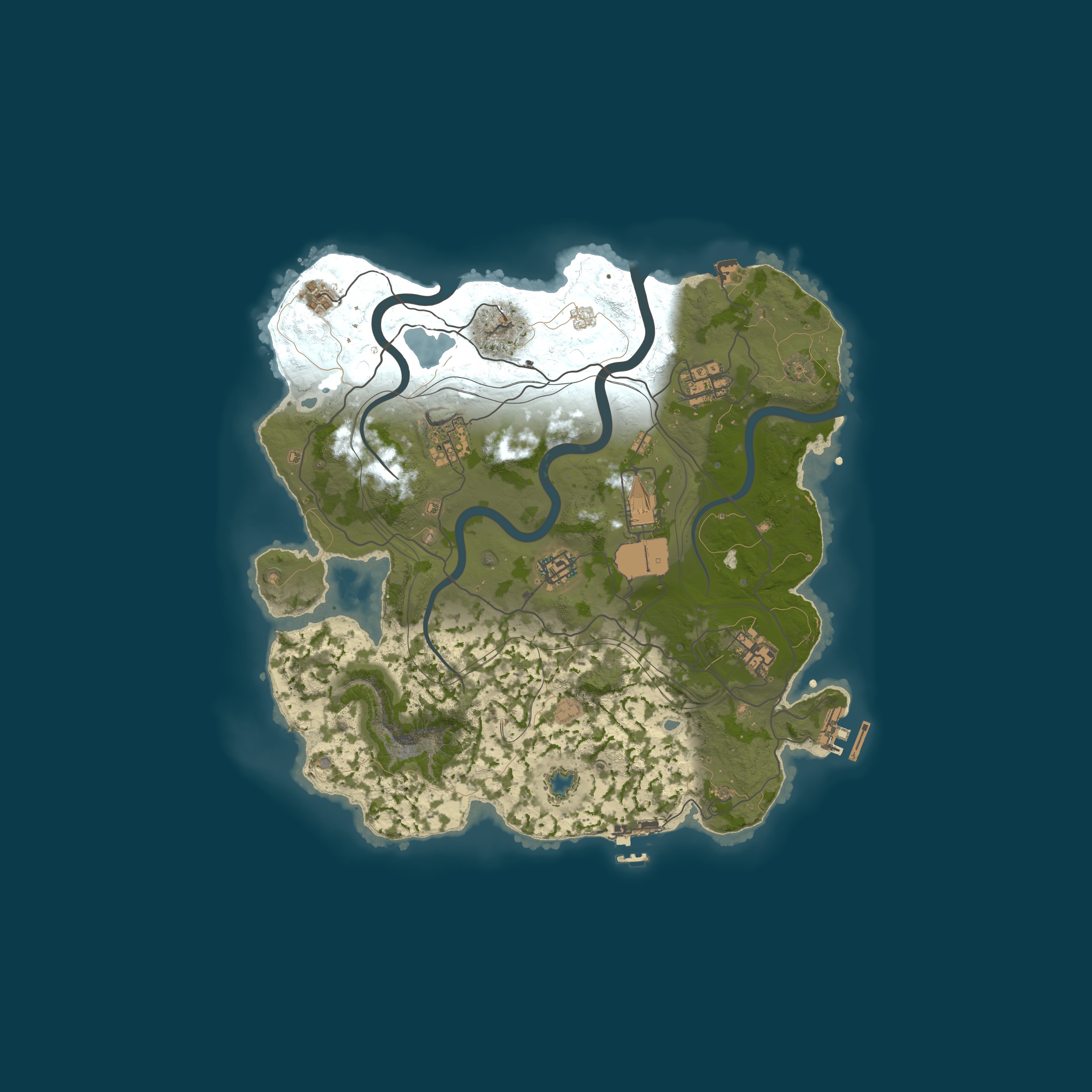 Map for RustyNoobs | Solo only | No BP Wipe | Vanilla Monthly