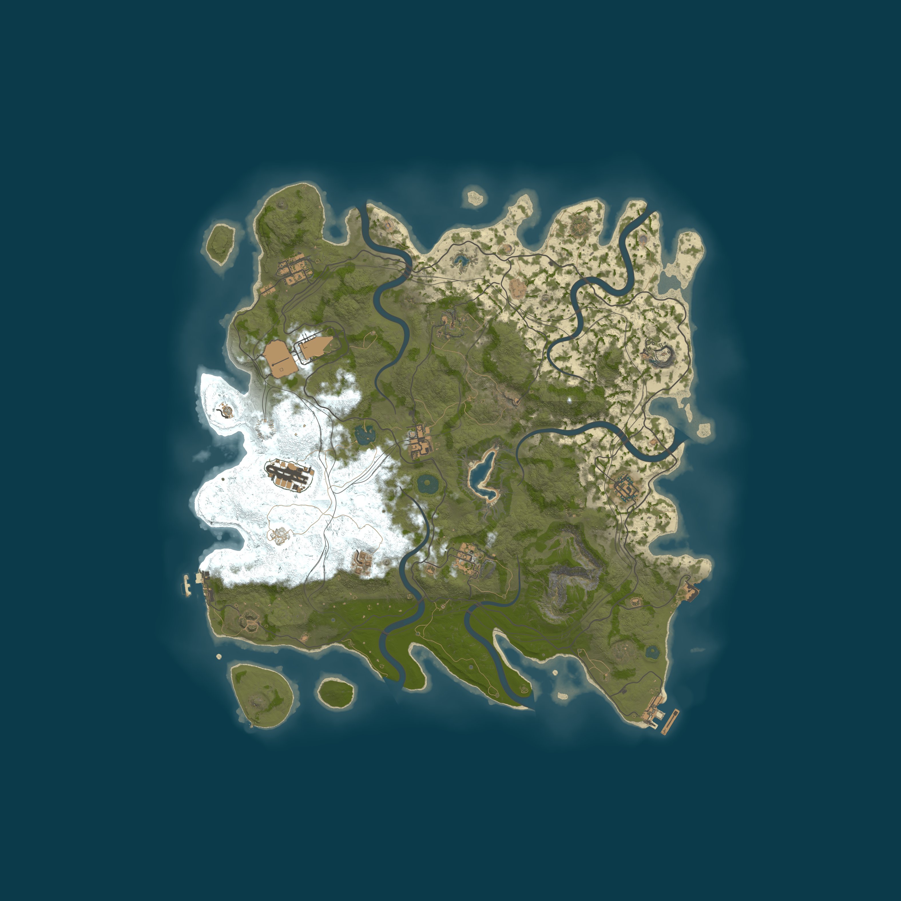 Карта сервера