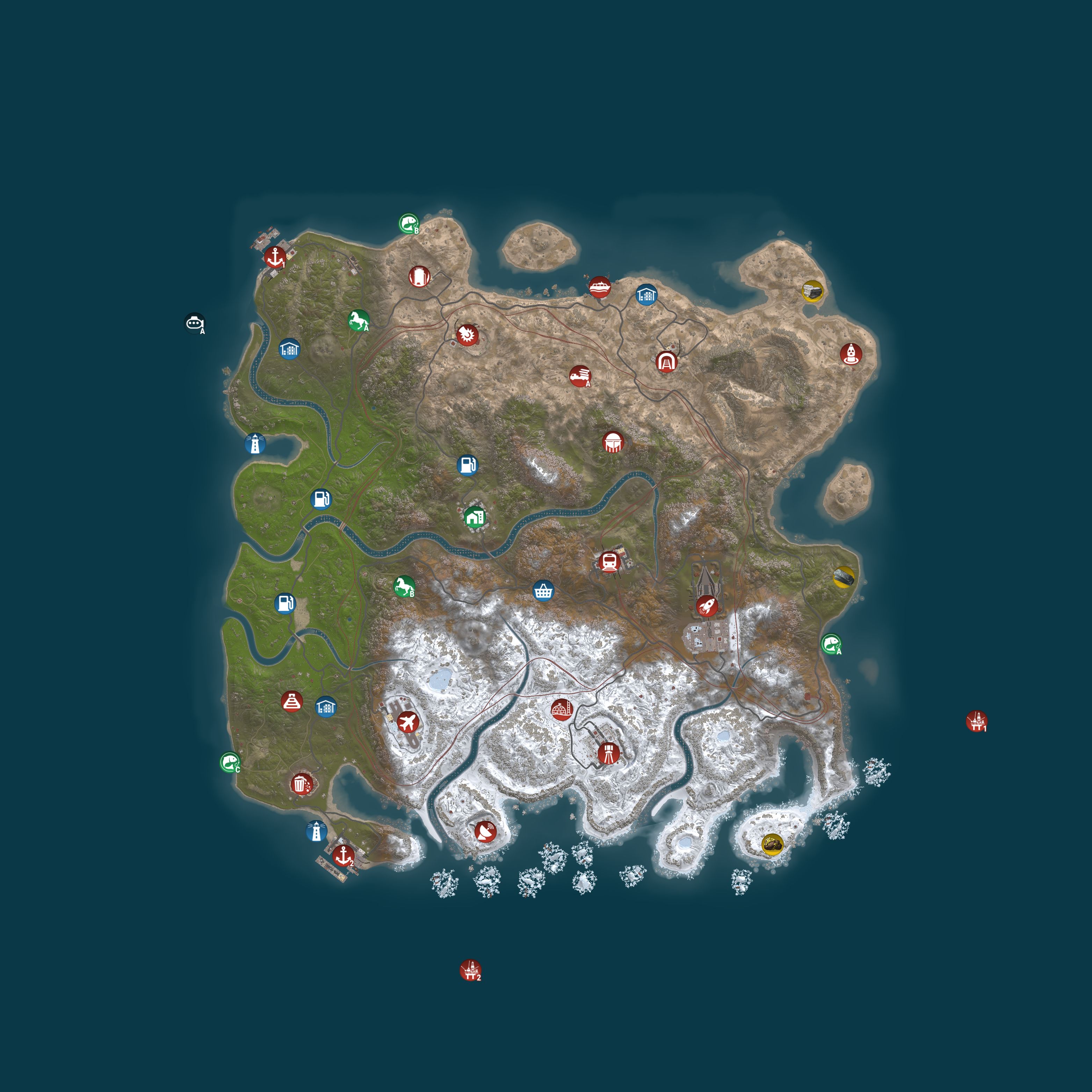 Map for Magic Rust #9 — Vanilla 2x | EU East | Baйп 11.05