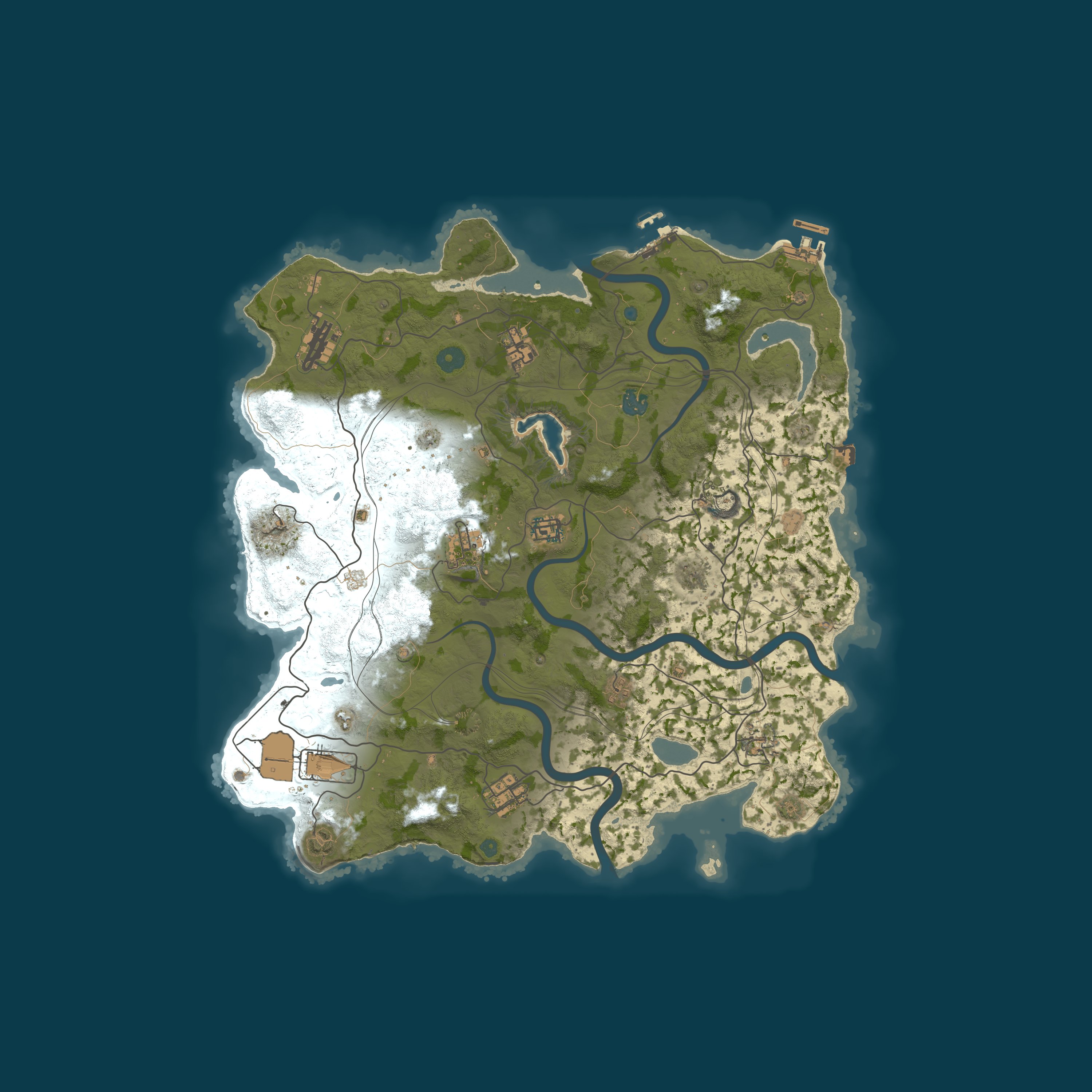 Map for Rusty Rascals | Solo/Duo | Fridays | No BP Wipes