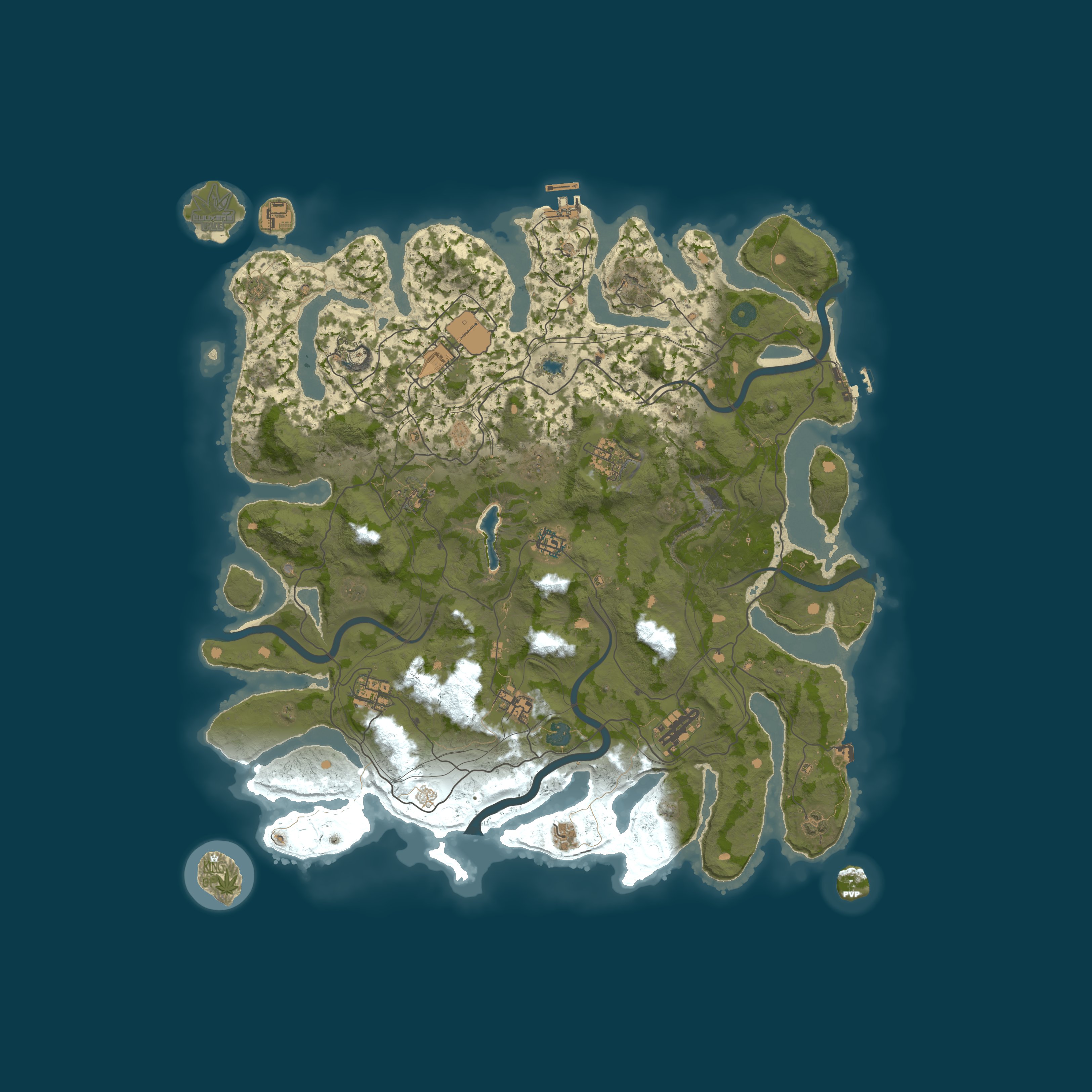 Rust map 4500/1337