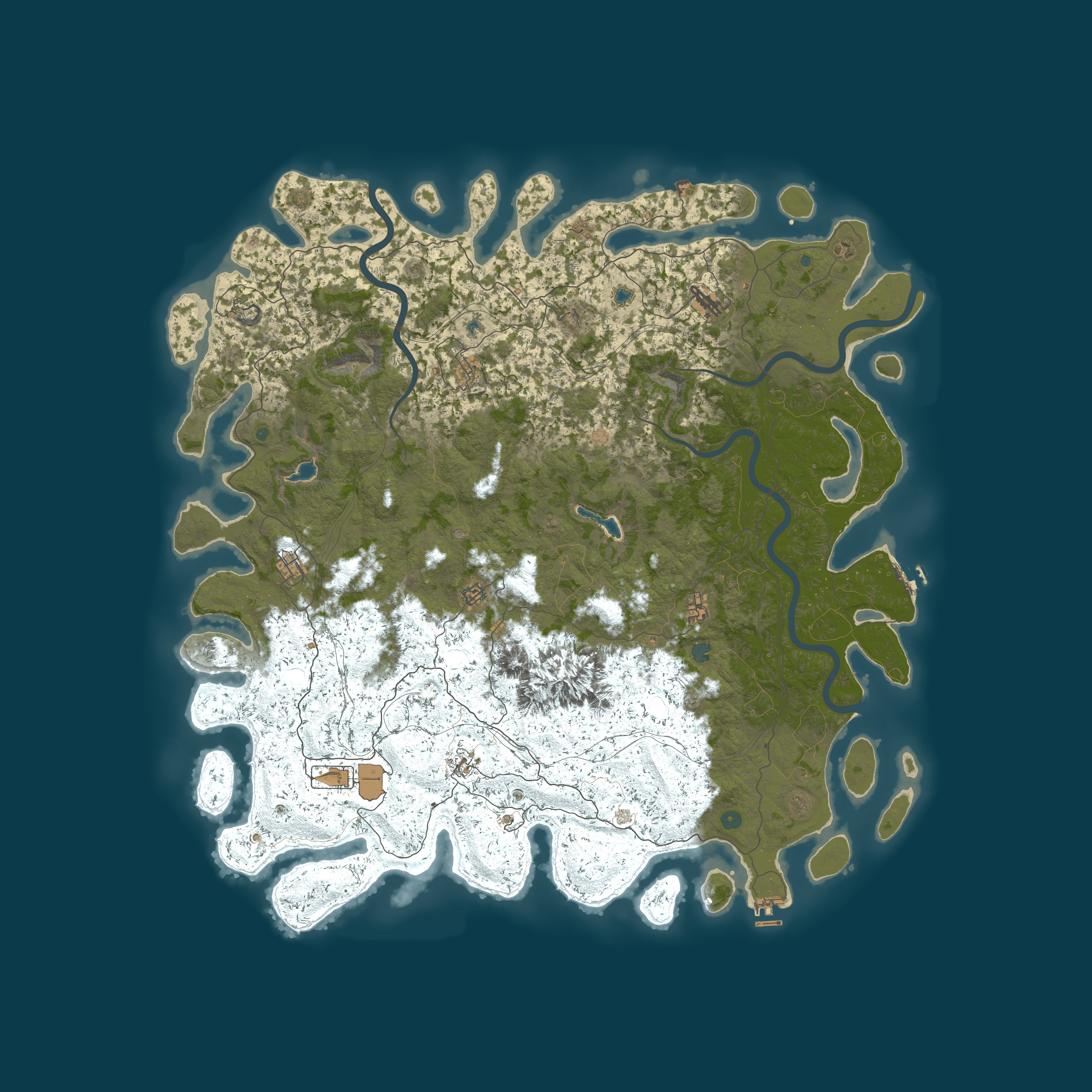 Map for Eddies Rust Server 11