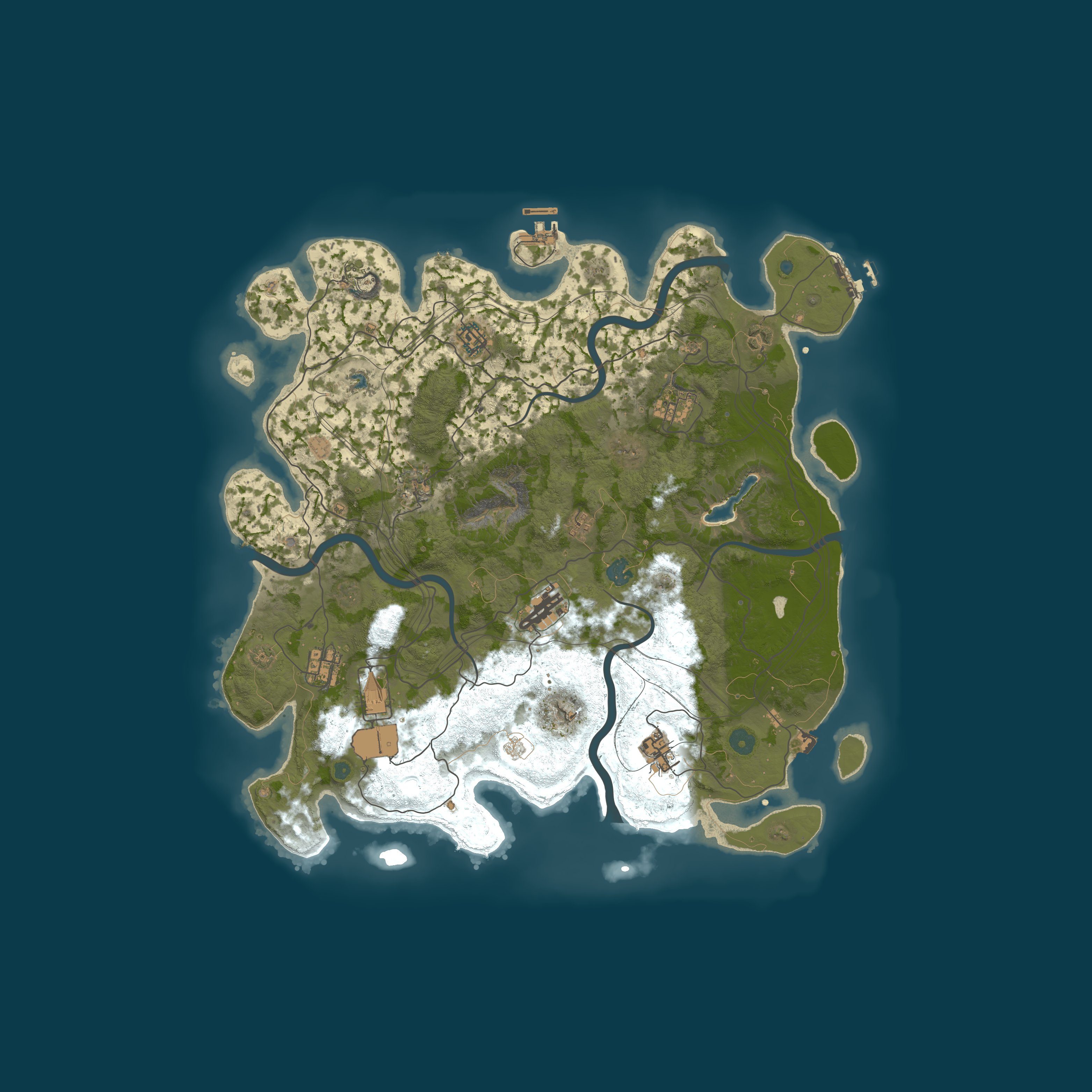 Map for Dirty Dogs Vanilla (Dog Ridge)