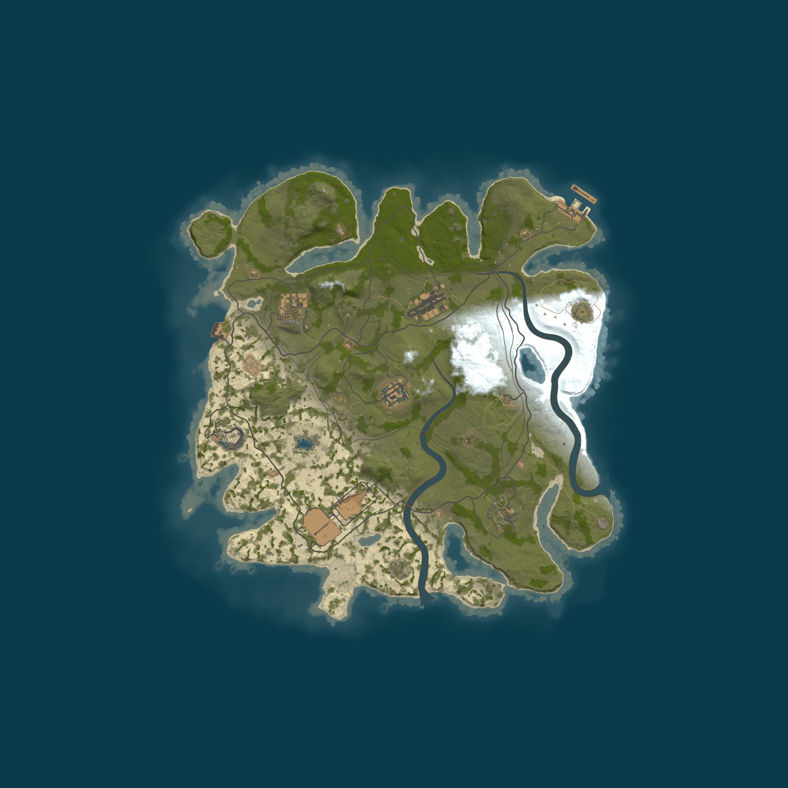 Map for SZ Testing Server