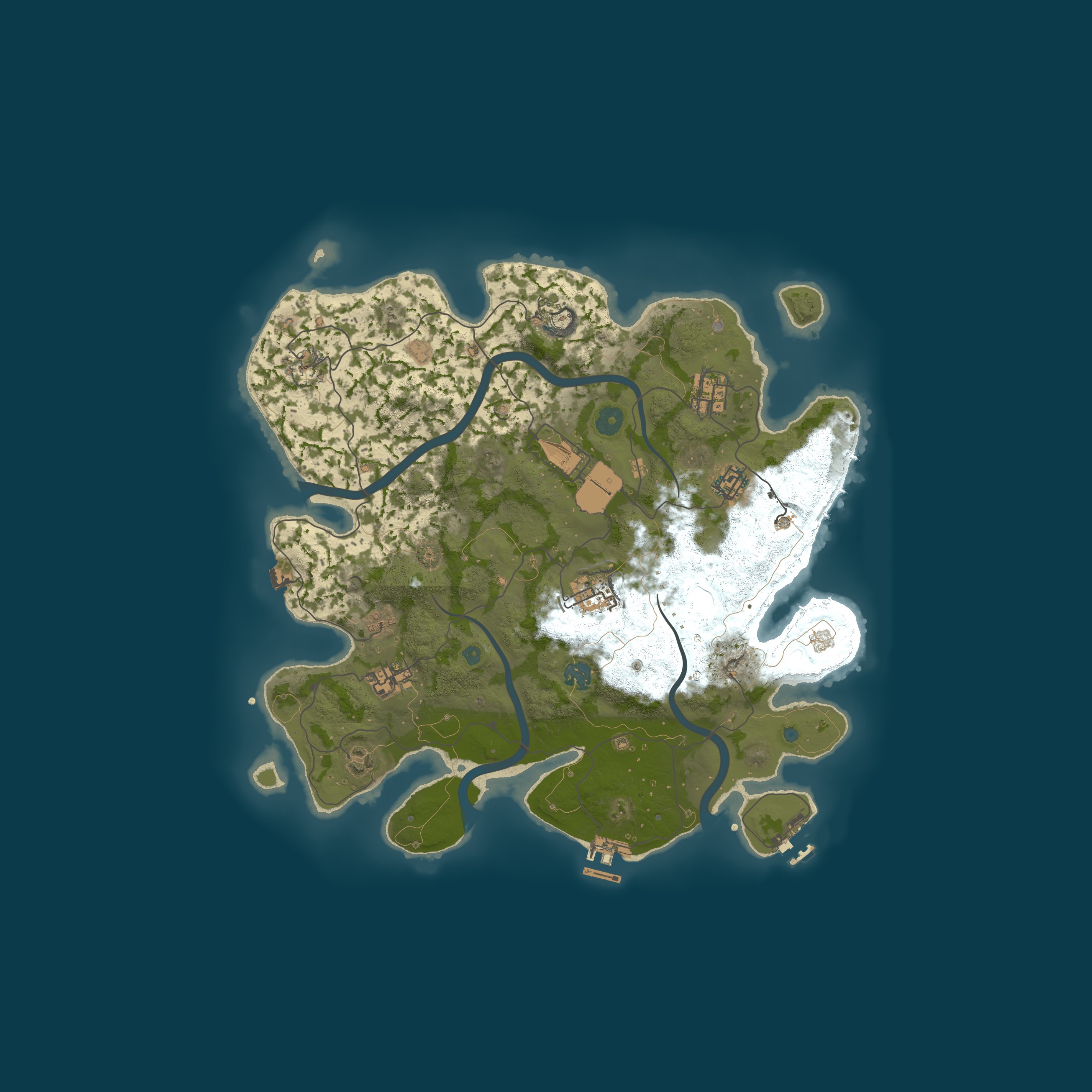 Map for Pine Hosting - Rust Server