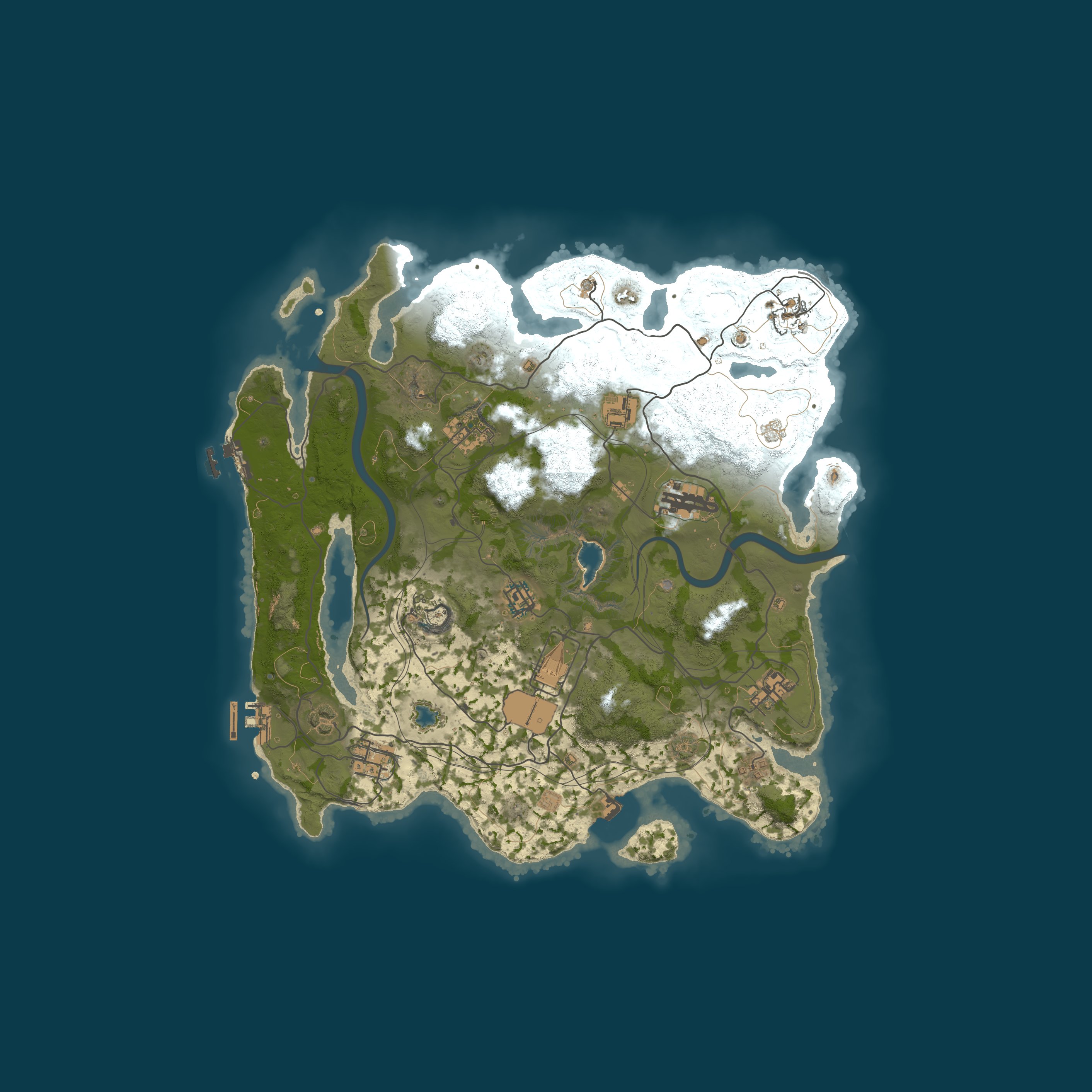 Rust map 3650/1337