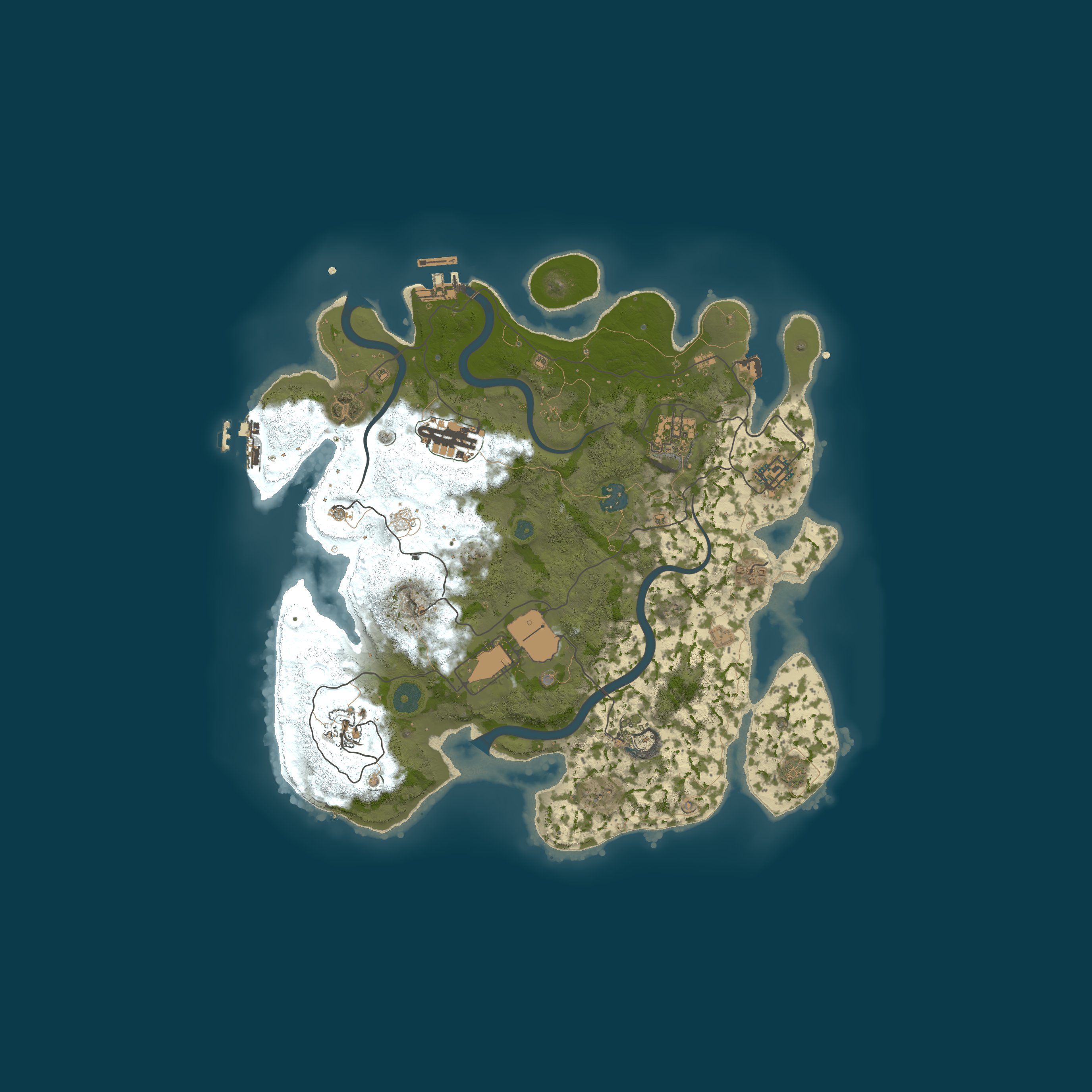 Map for Rust Thy Neighbor |Solo/Duo|NO Decay| (wiped Mar 5th)