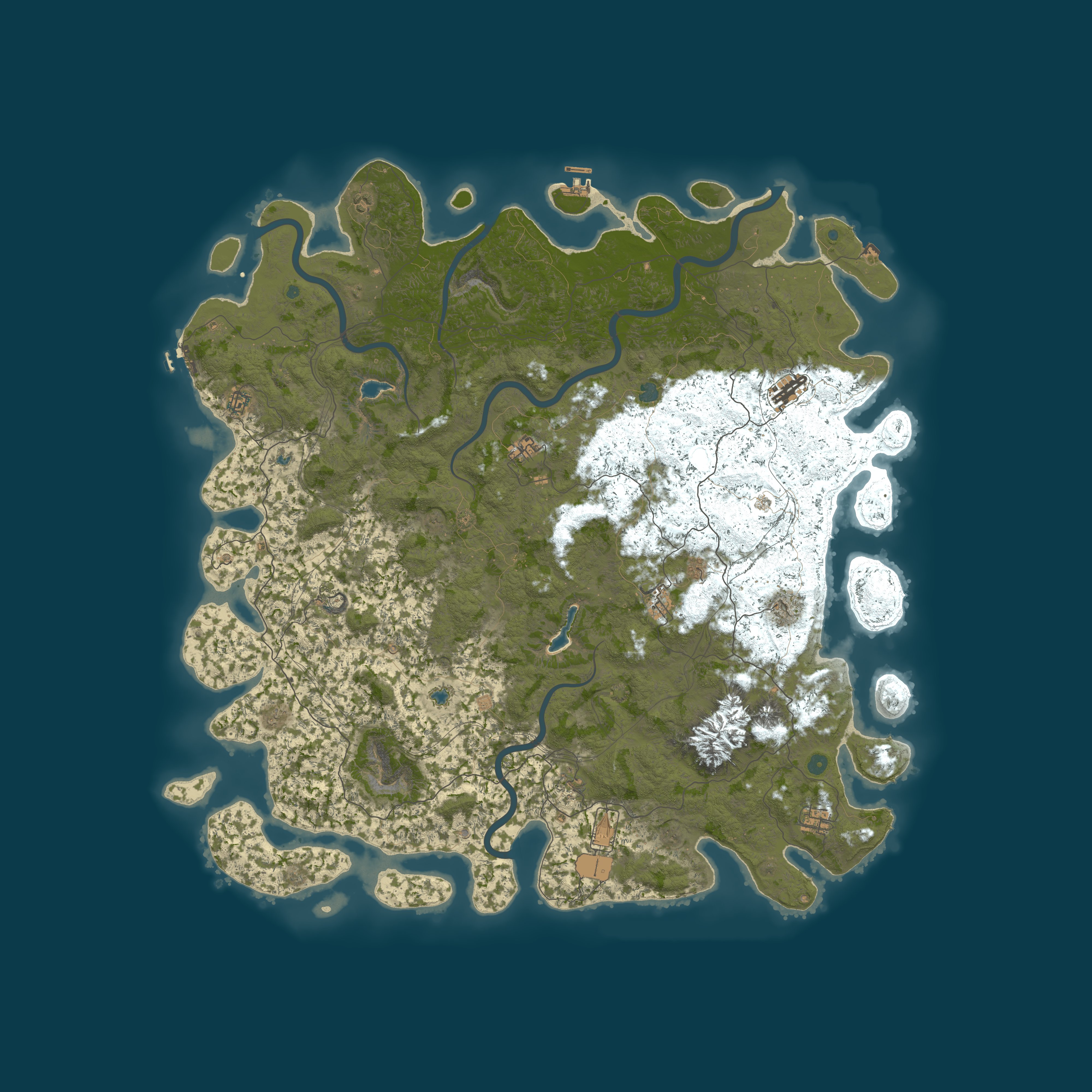 Rust map 6000/1337