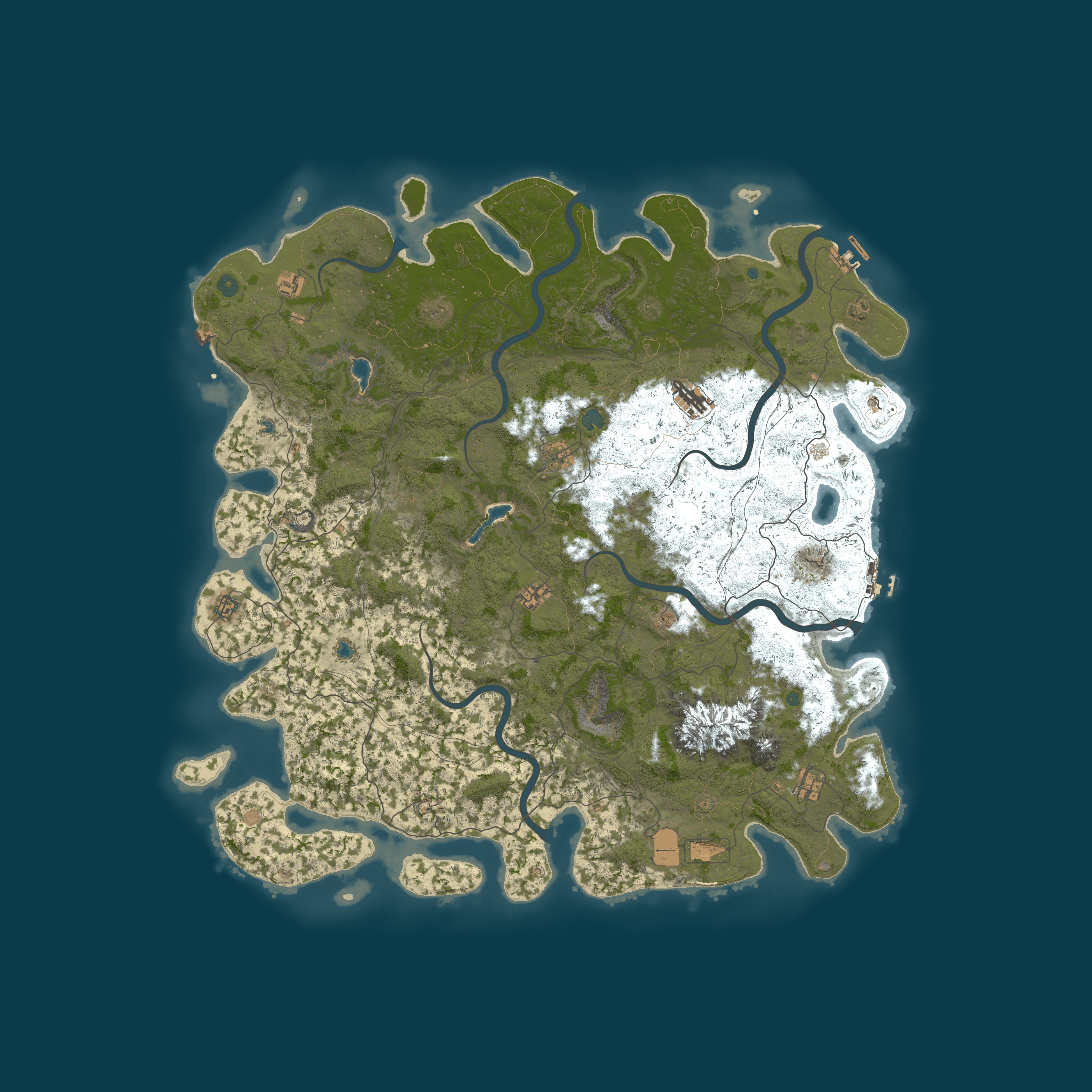 Map for Fallout | Staging | low Upkeep Cost