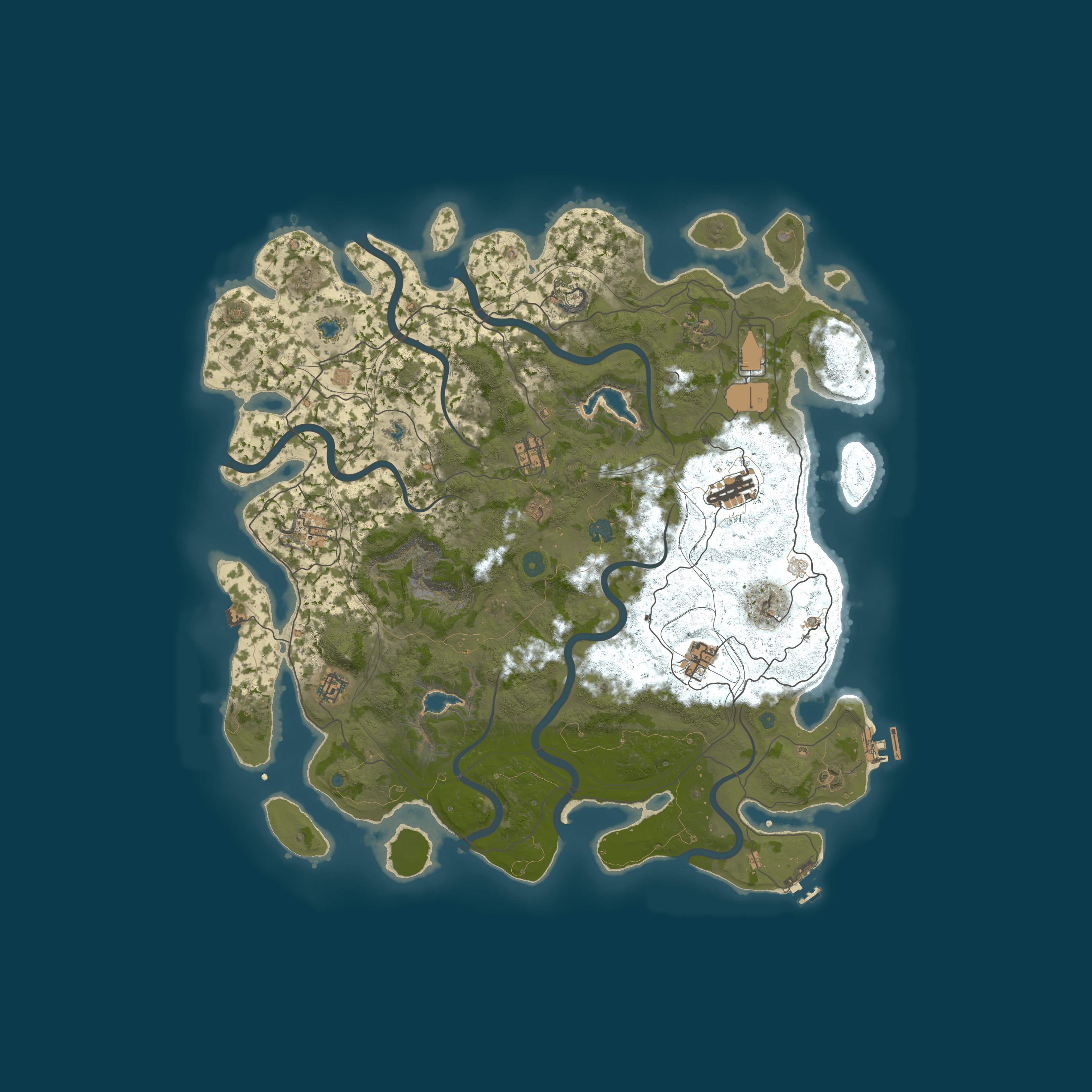 Карта сервера