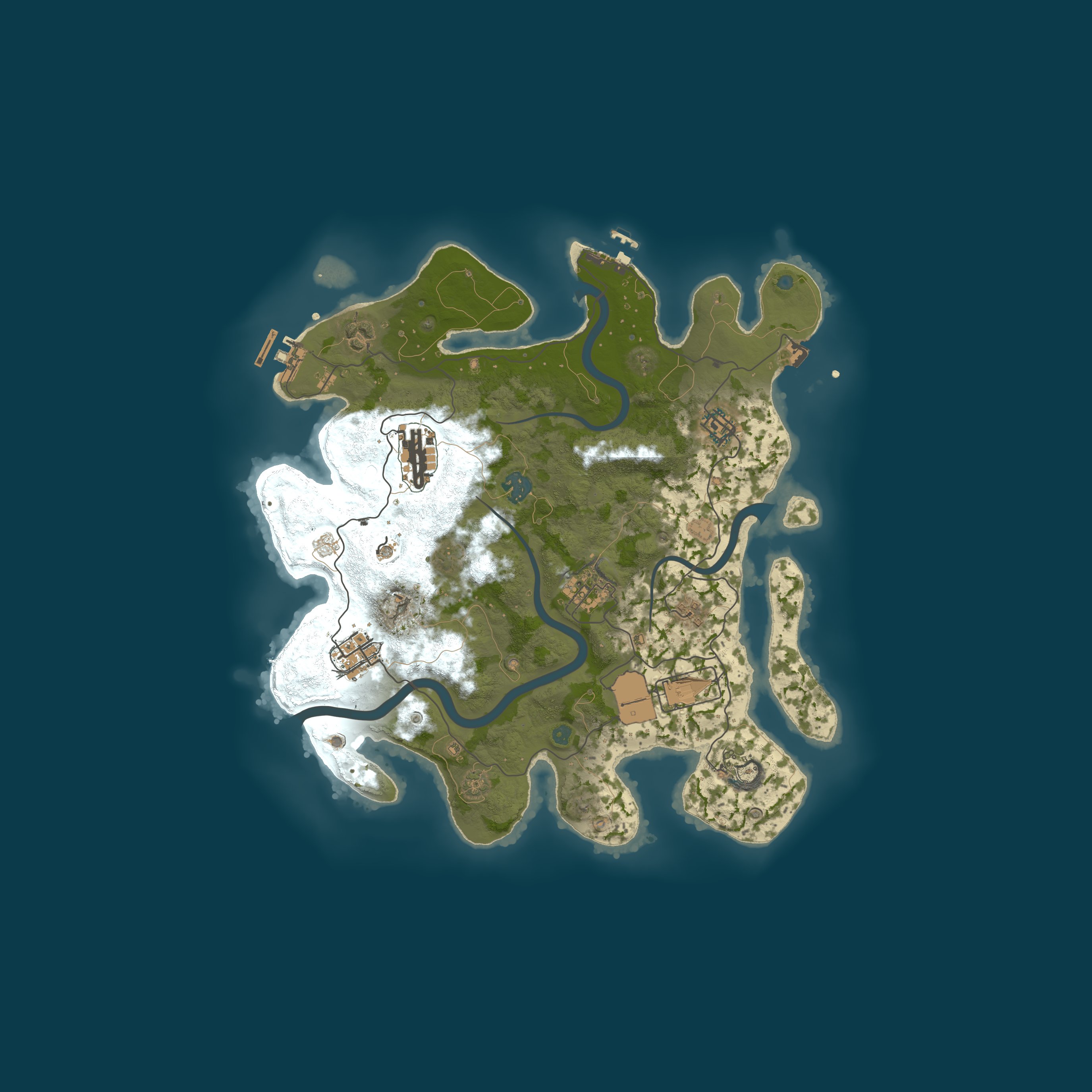 Map for Fins test server
