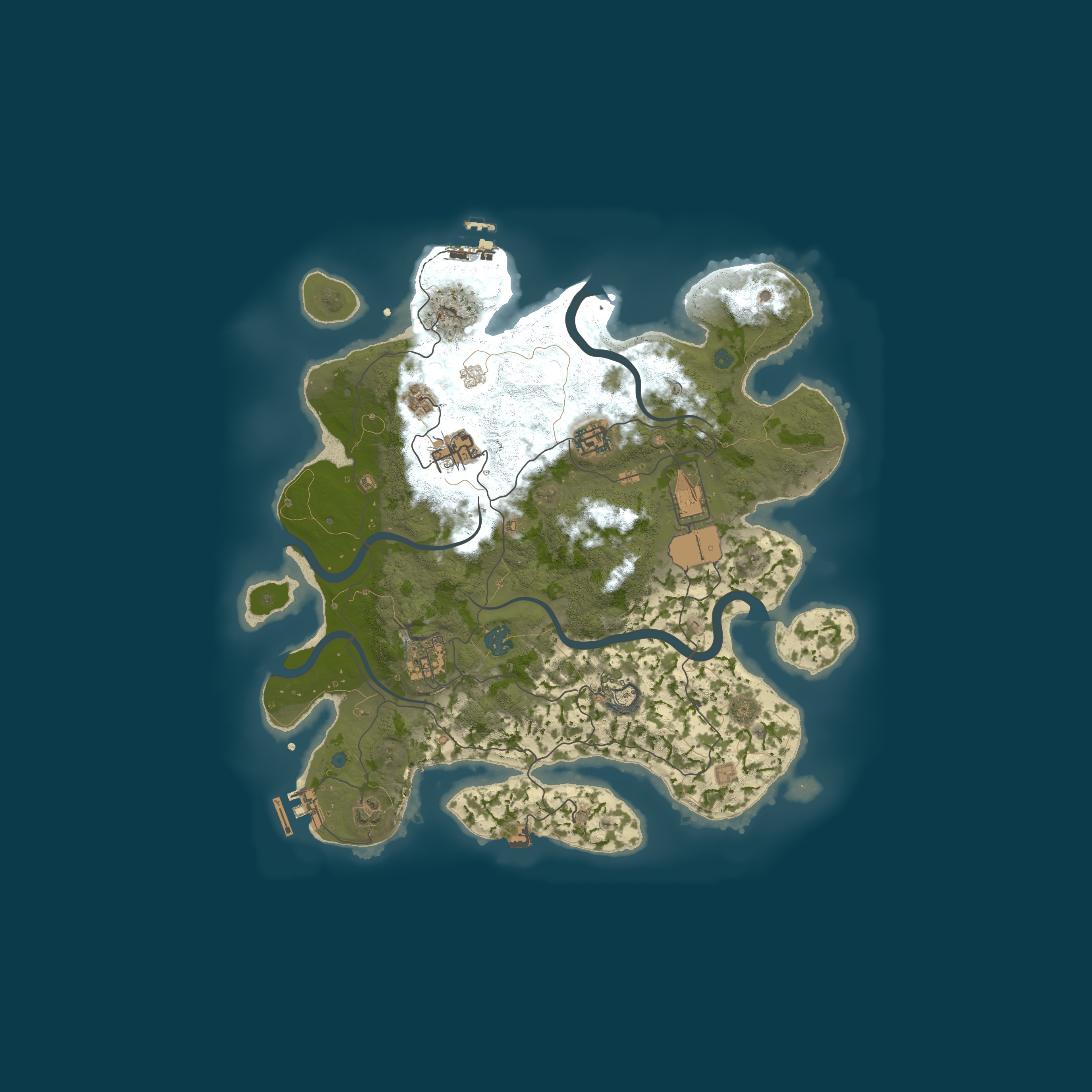 Map for RUSTBYC ─ МАХ4 [X2|TP|KIT|CASE|COIN] 08.05