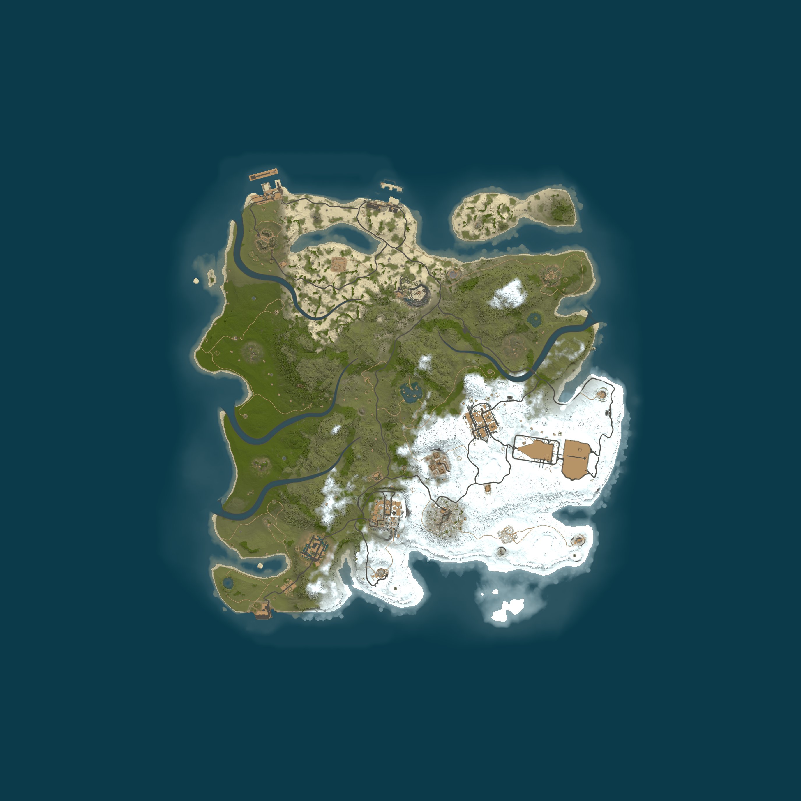 Map for AkiRUST ServerPvE
