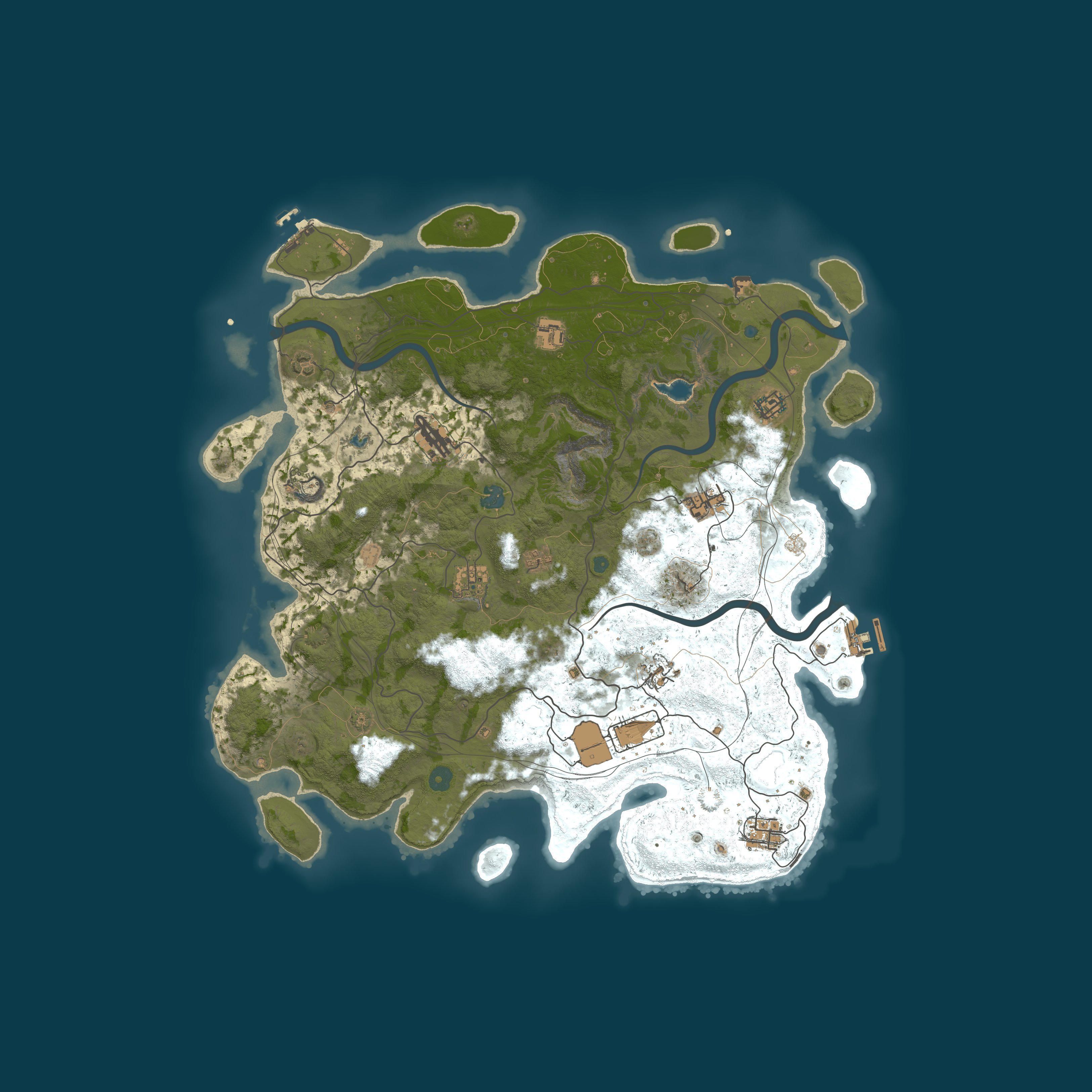 Rust map 4500/734127336