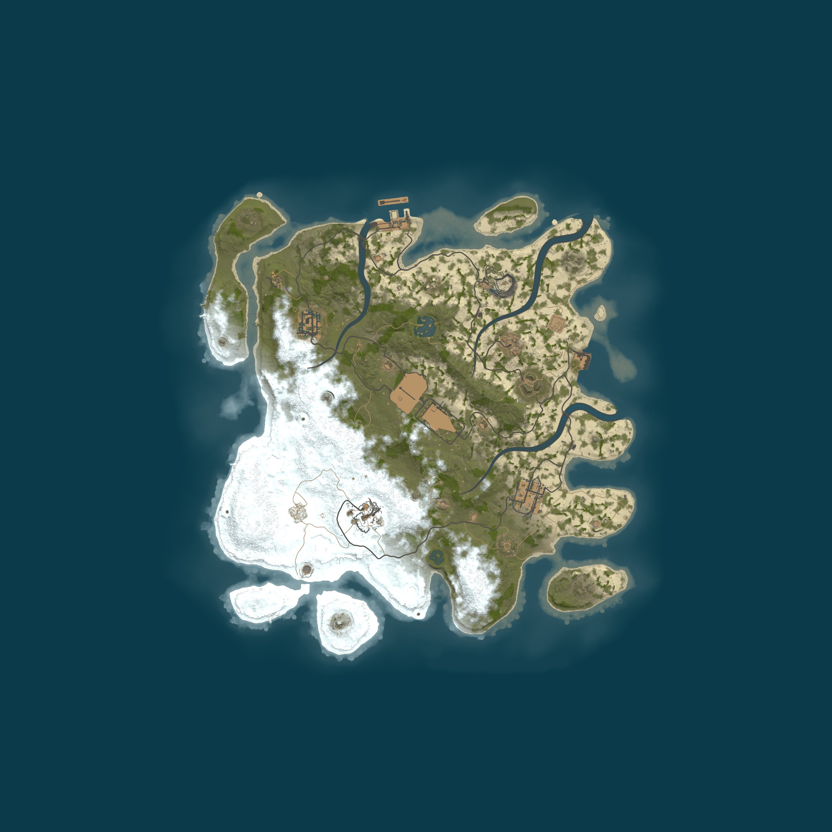 Карта сервера