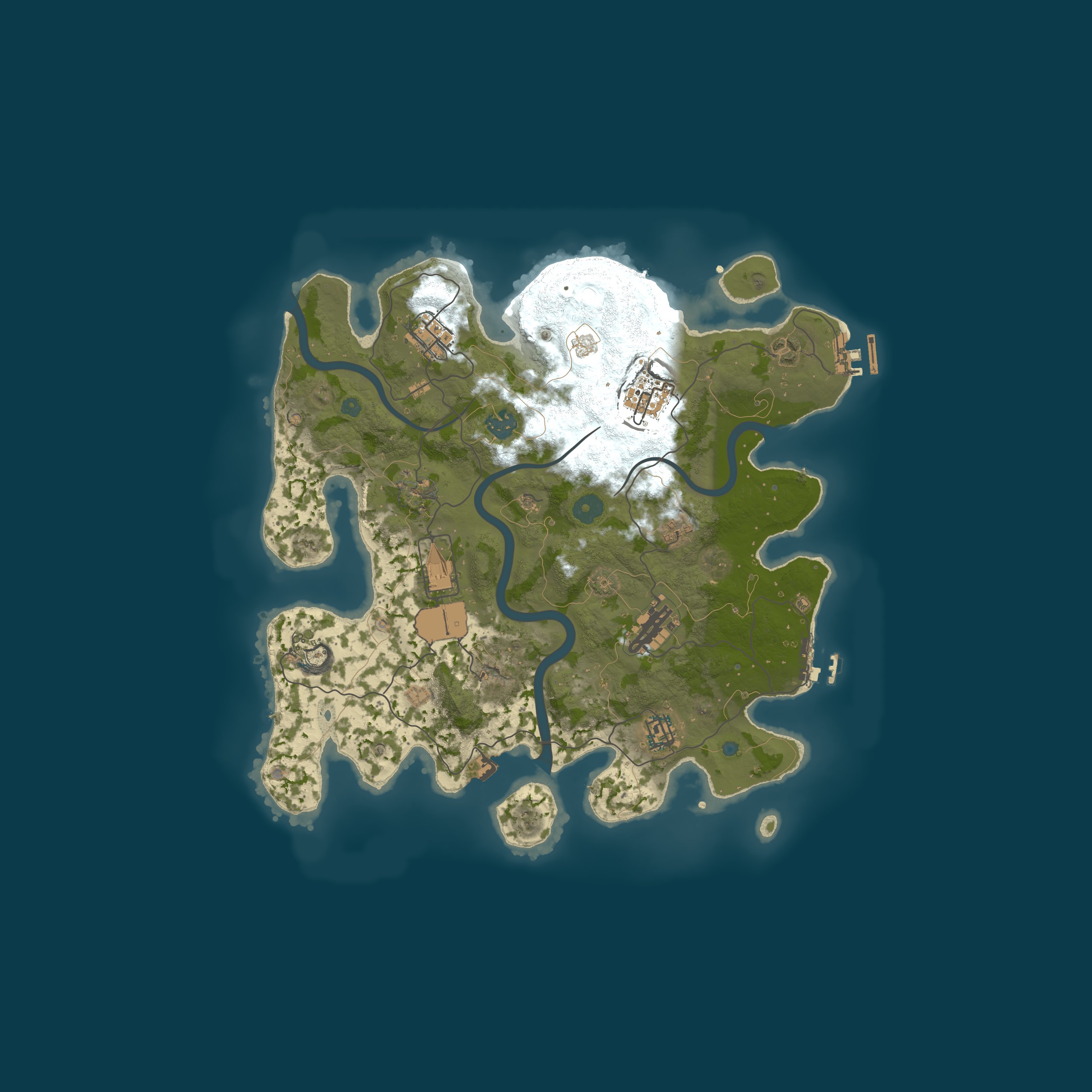 Map for SisuRust 10x