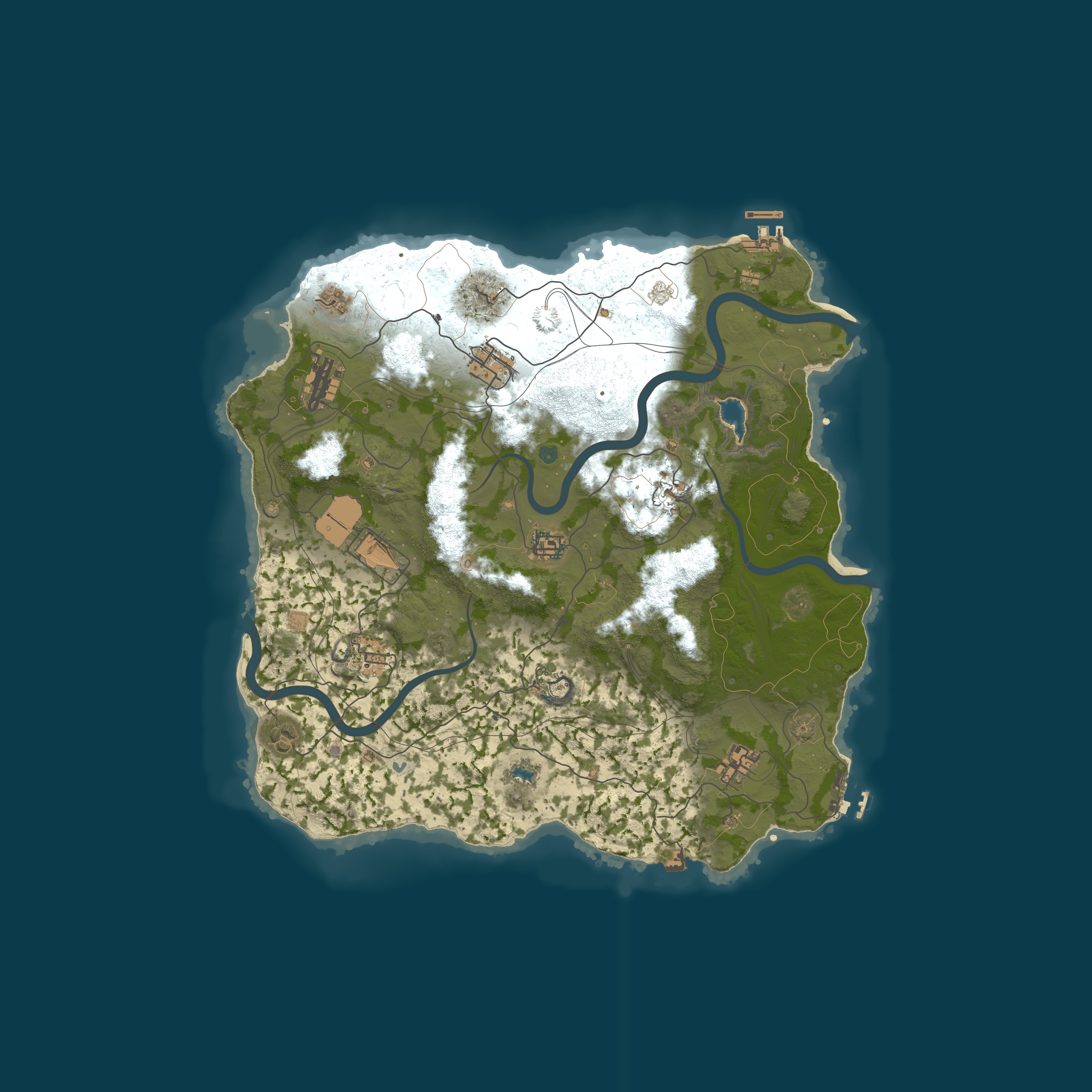 Map for RustForNoobs.com | 10x | Clans | No BPs |x10 AU | Kits