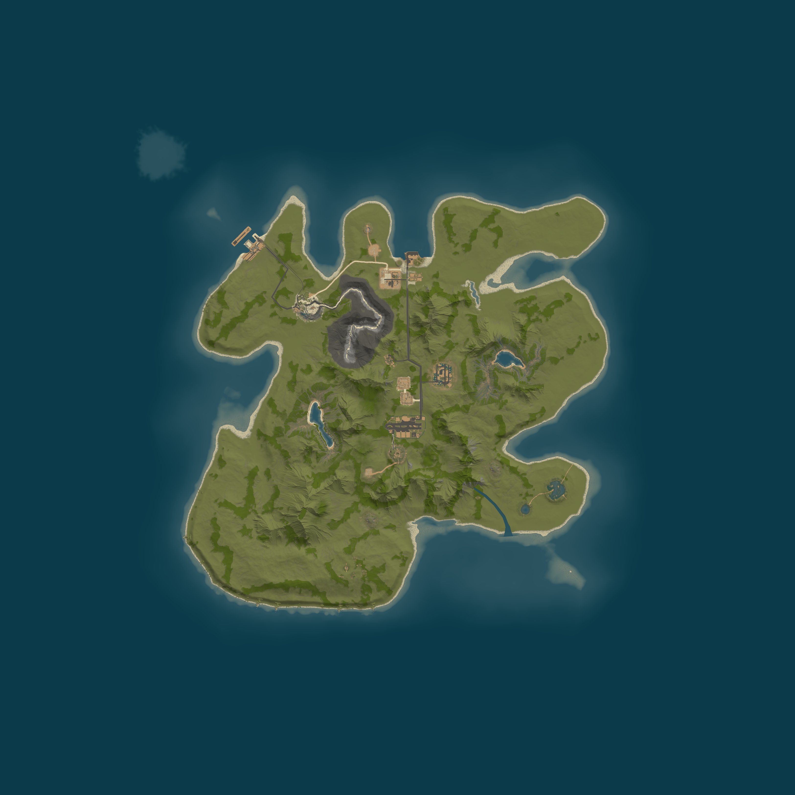 Map for [CAN] Outbreak Island Redux [10x] [Kits] [Modded] [Loot] [Mini]