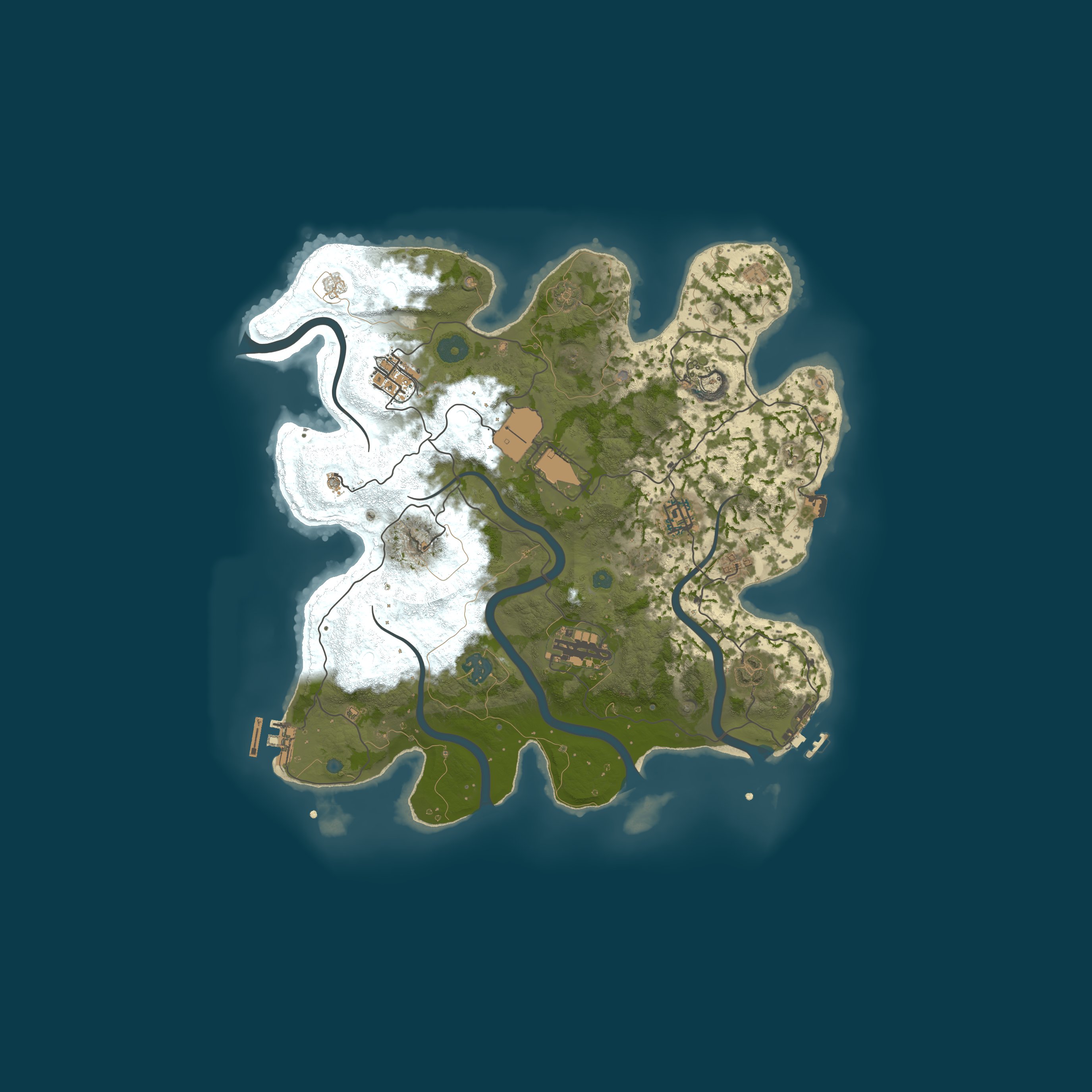 Карта сервера