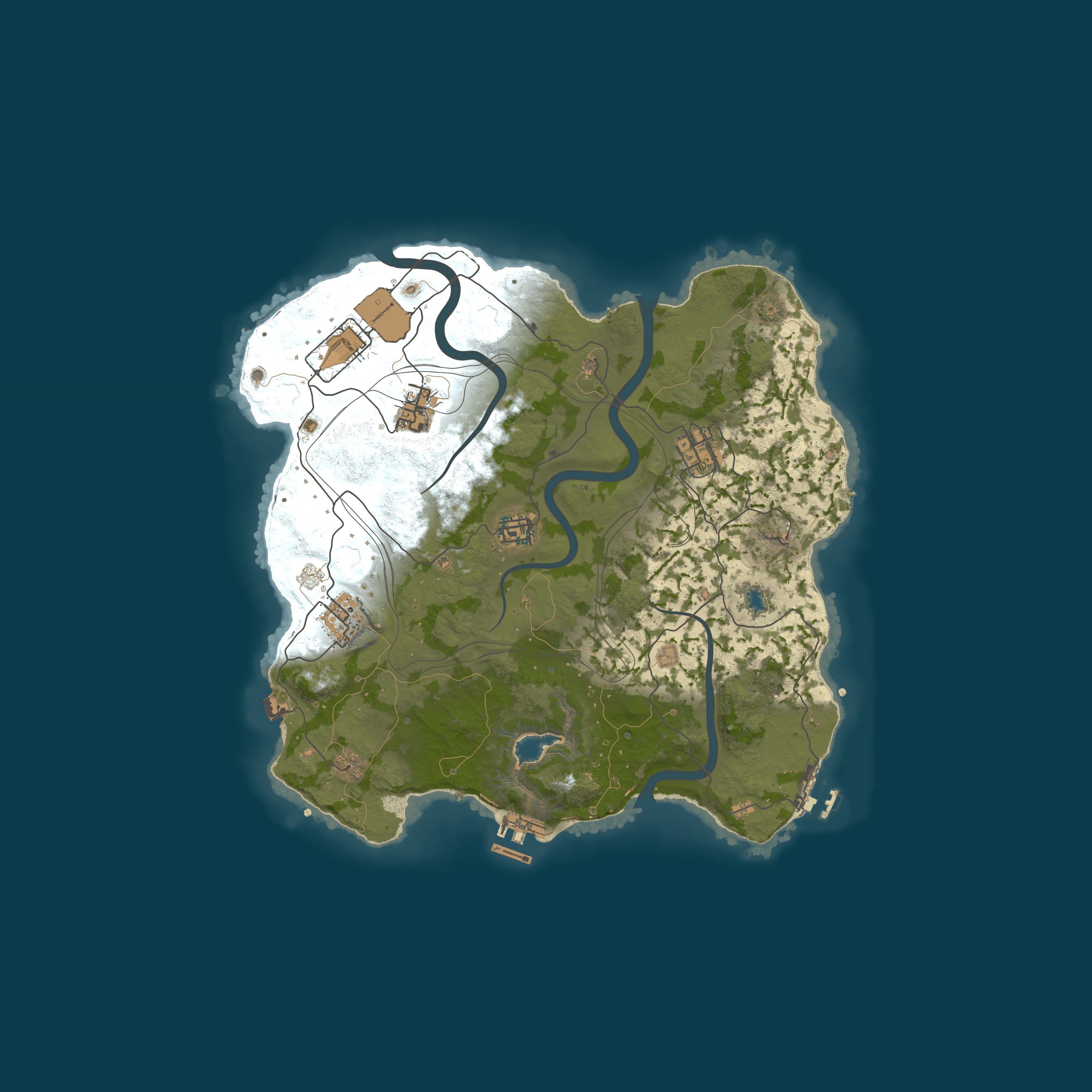 Rust map 3300/1337