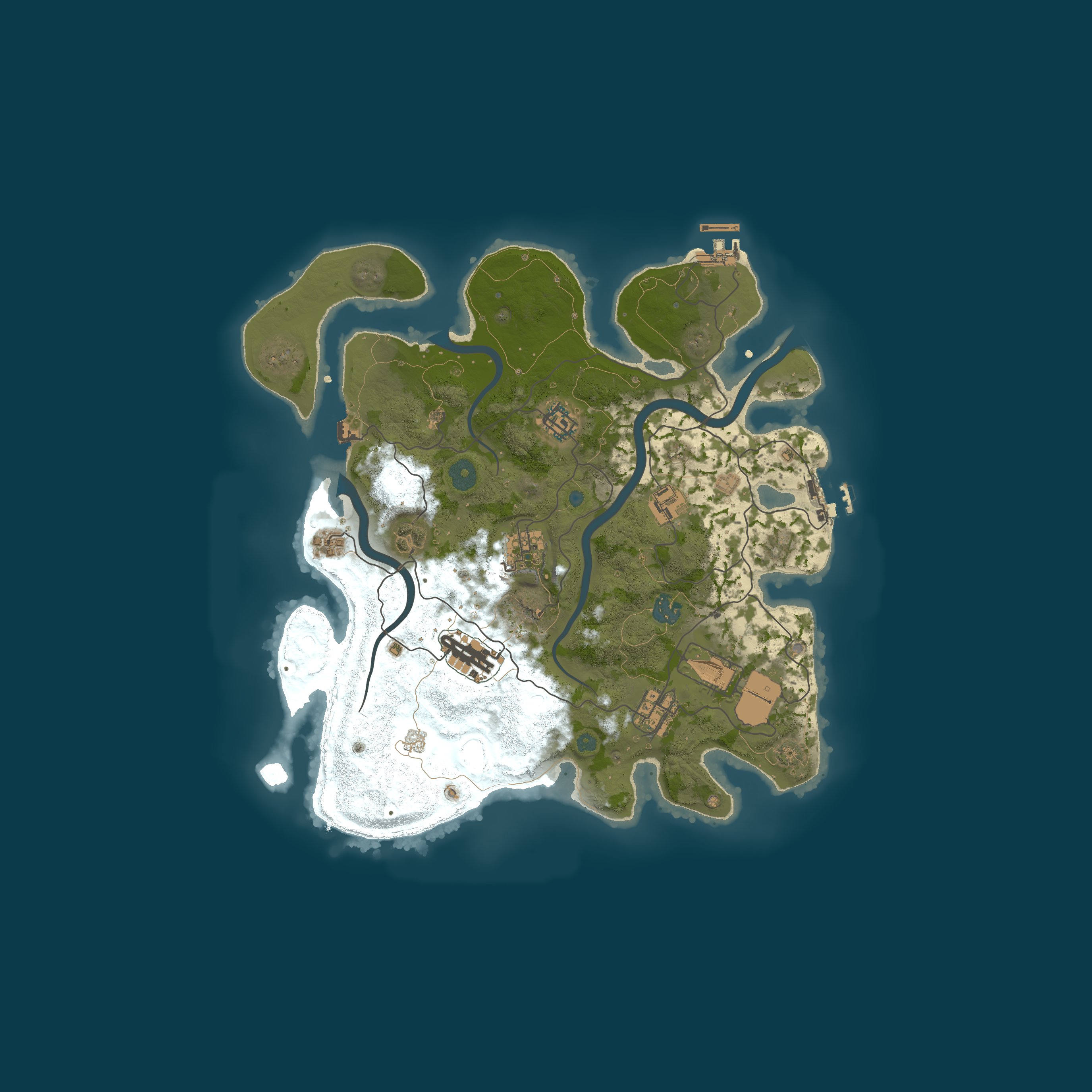 Map for Michigan Militia