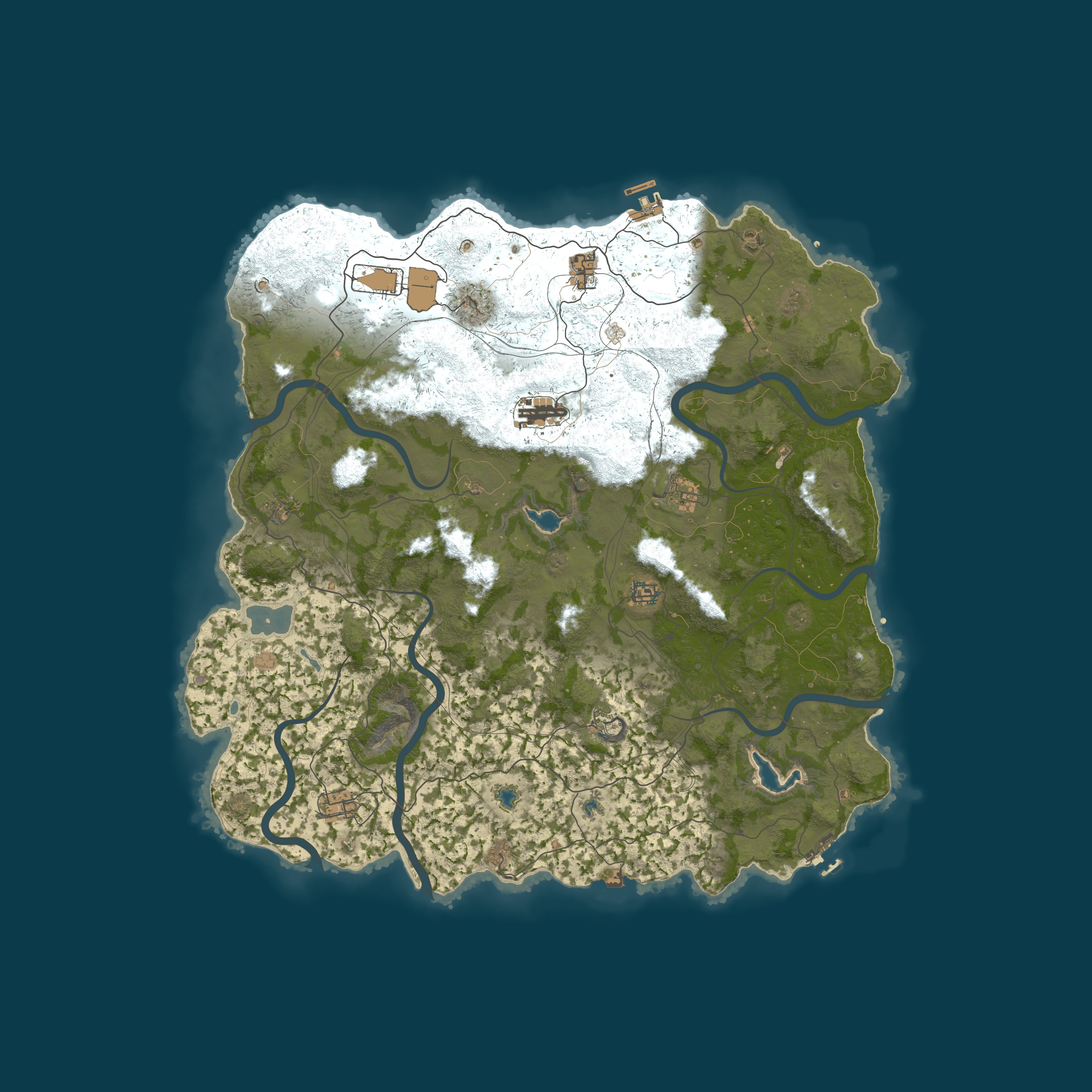 Карта сервера