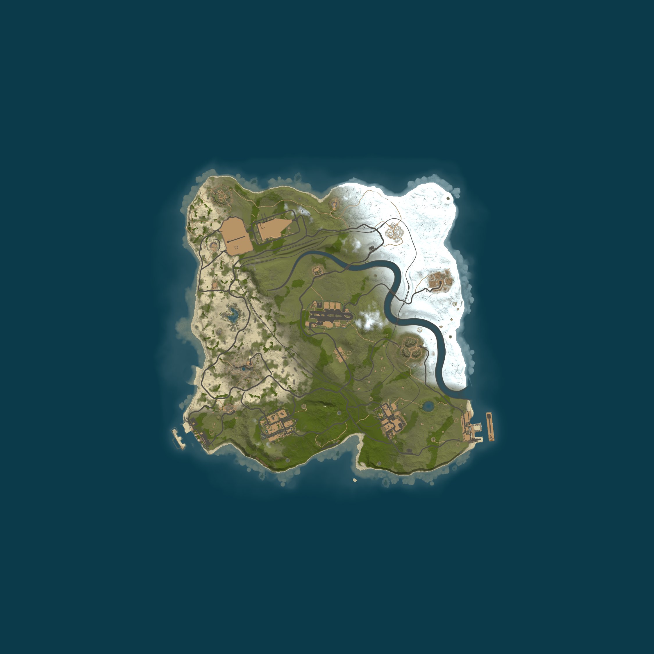 Rust map 2500/1337