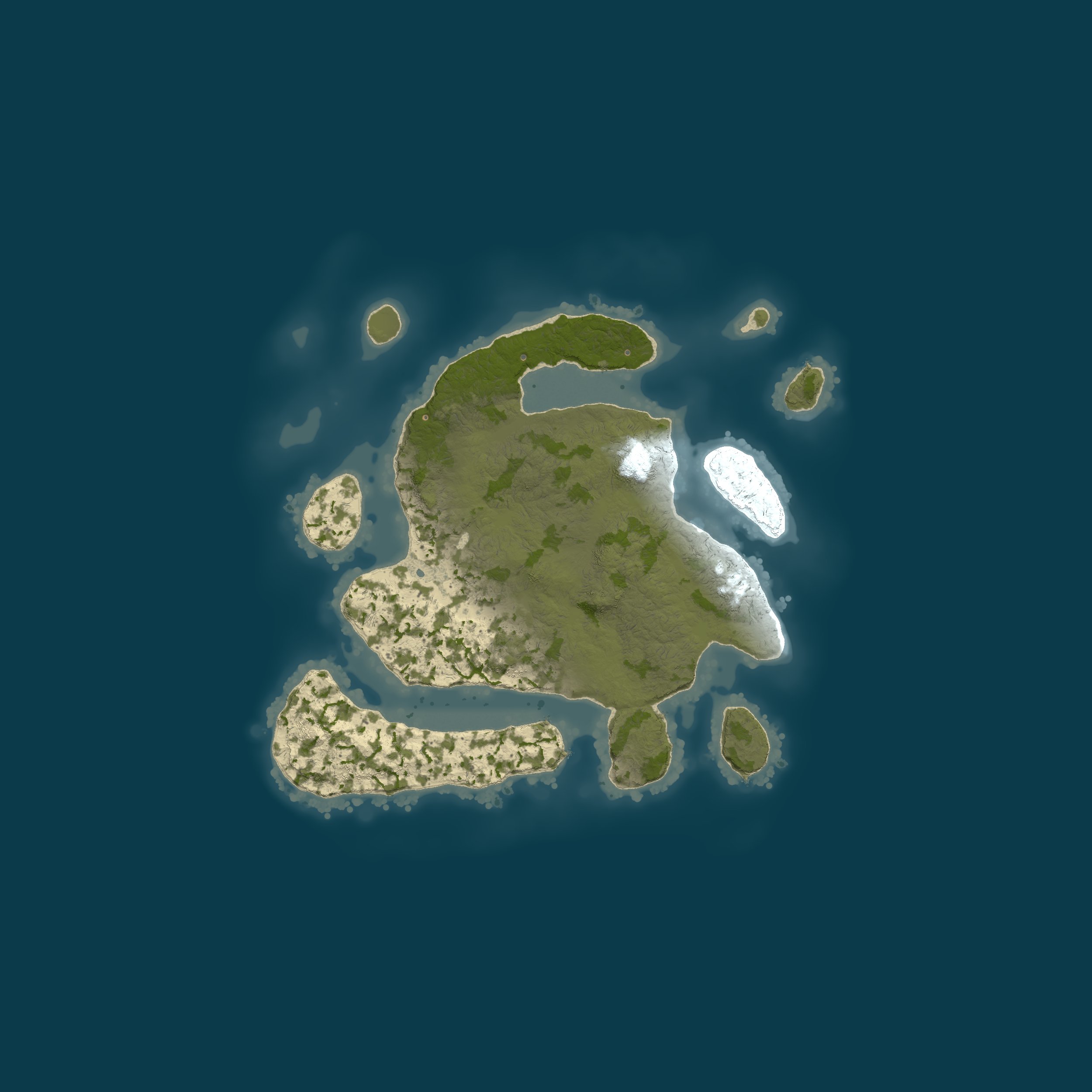 Map for RUST ACADEMY -STAGING -F1 SPAWN -TP MAP MARKER