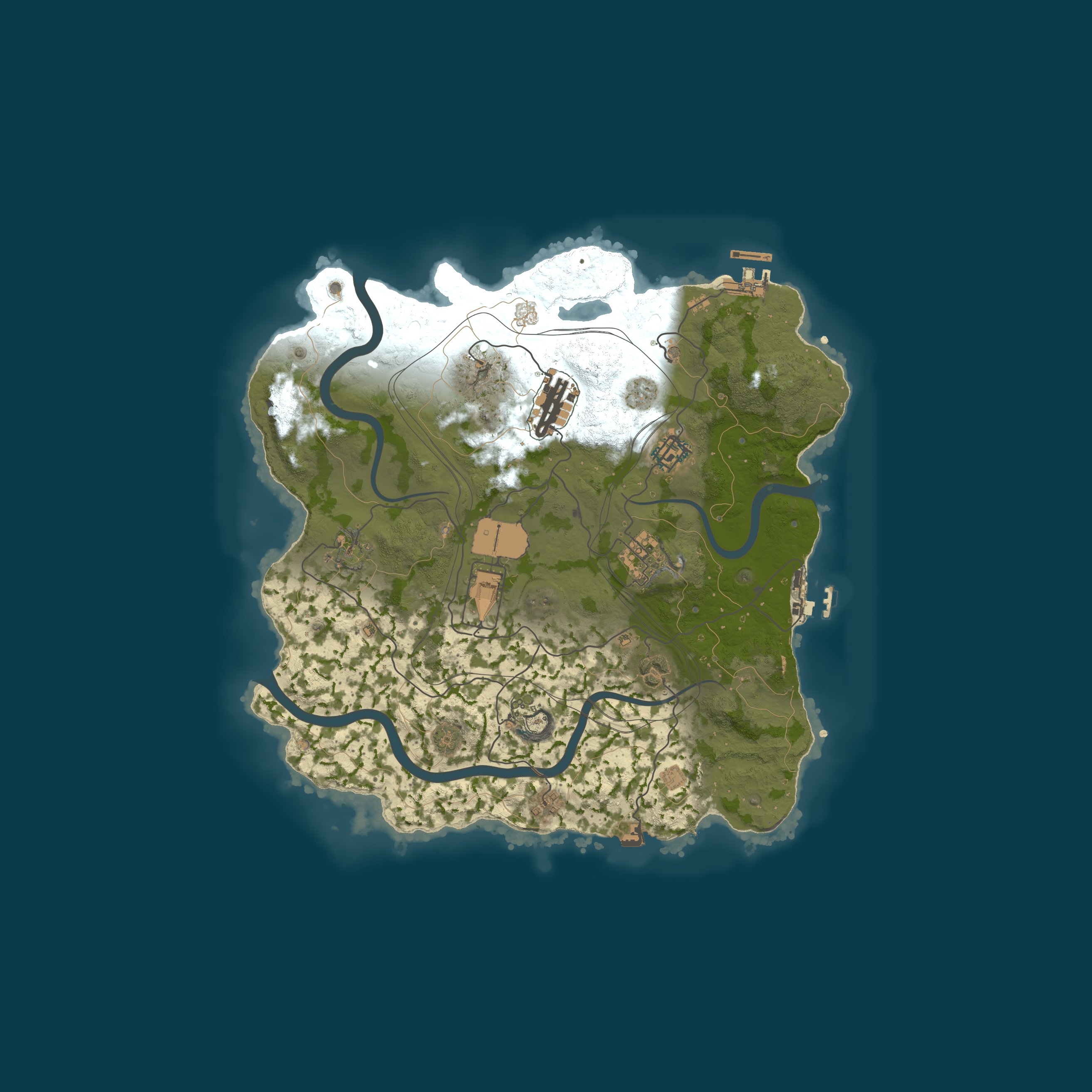 Map for Rusted - BR 2X | Vanilla+ | No BP Wipes