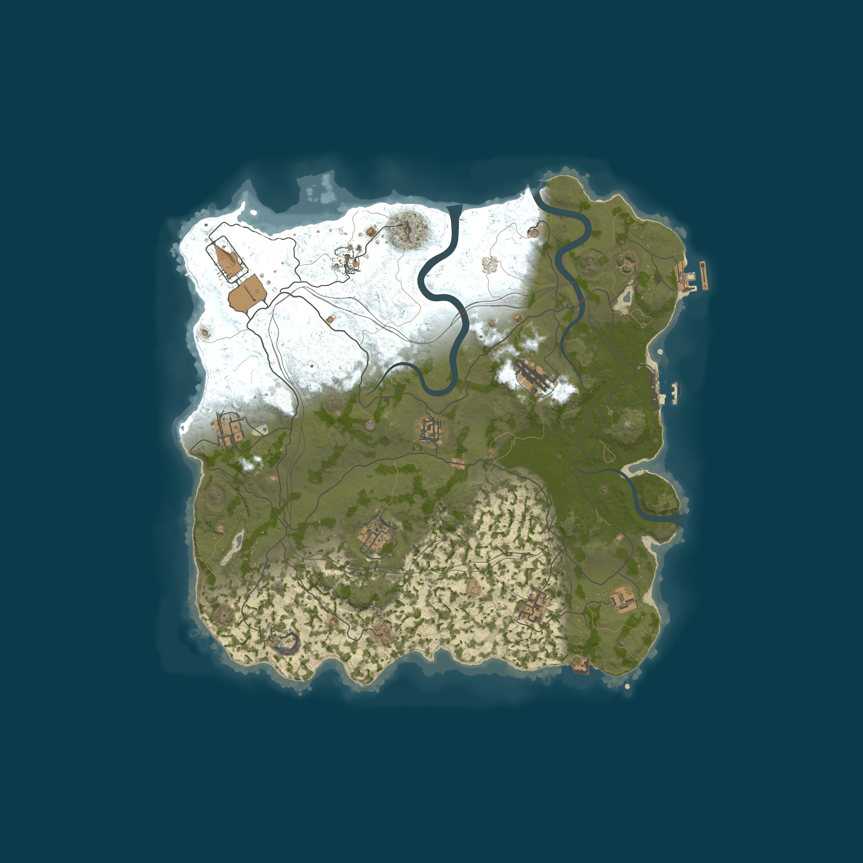 Map for WARBANDITS.GG EU 3X |Solo/Duo|LootX3| JUST WIPED