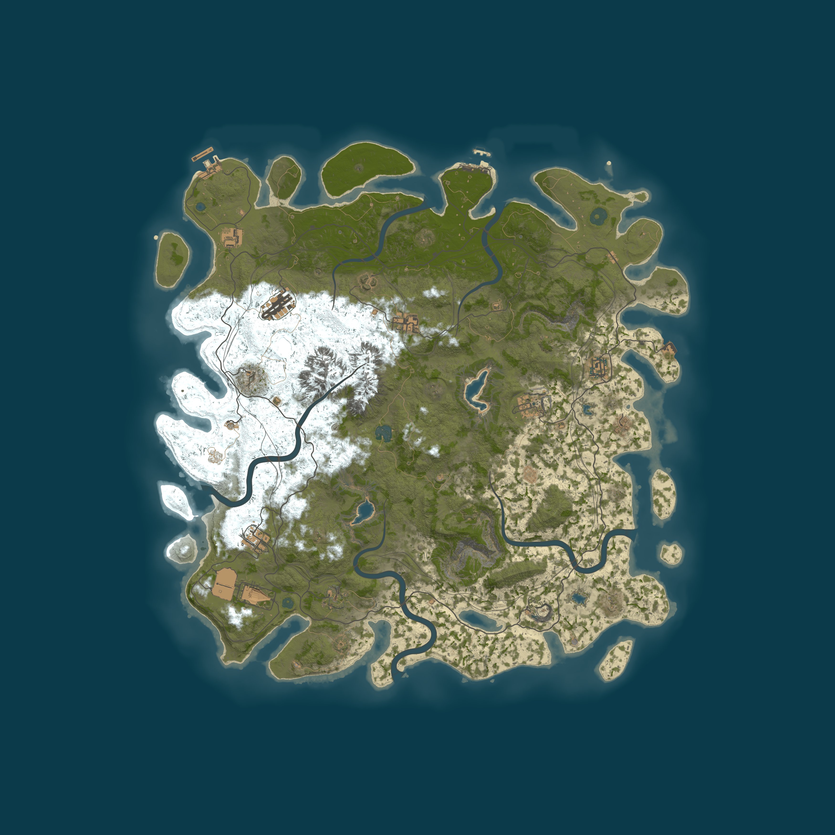 Map for Neon Ashes Pure PVE Vanilla