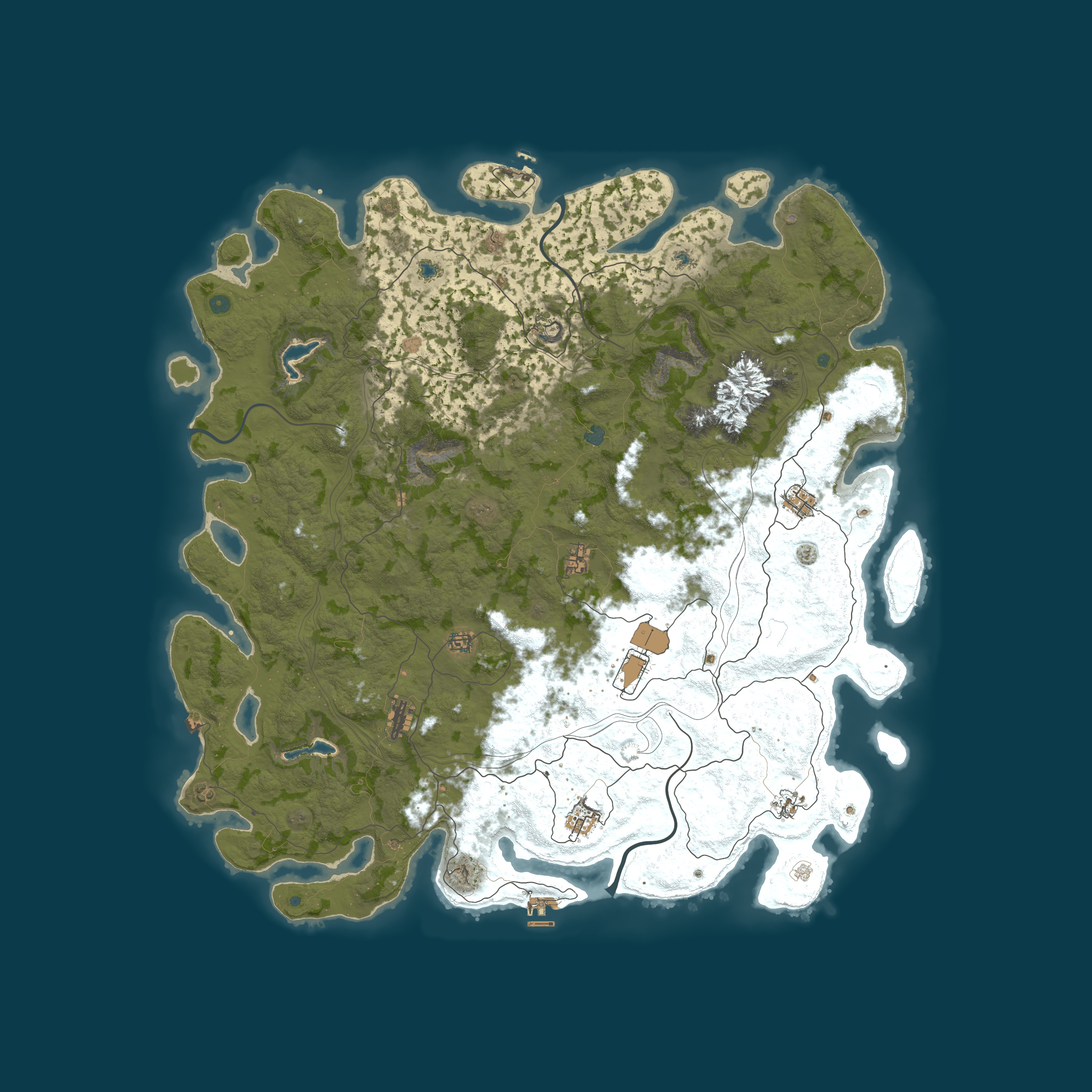Procedural Map map