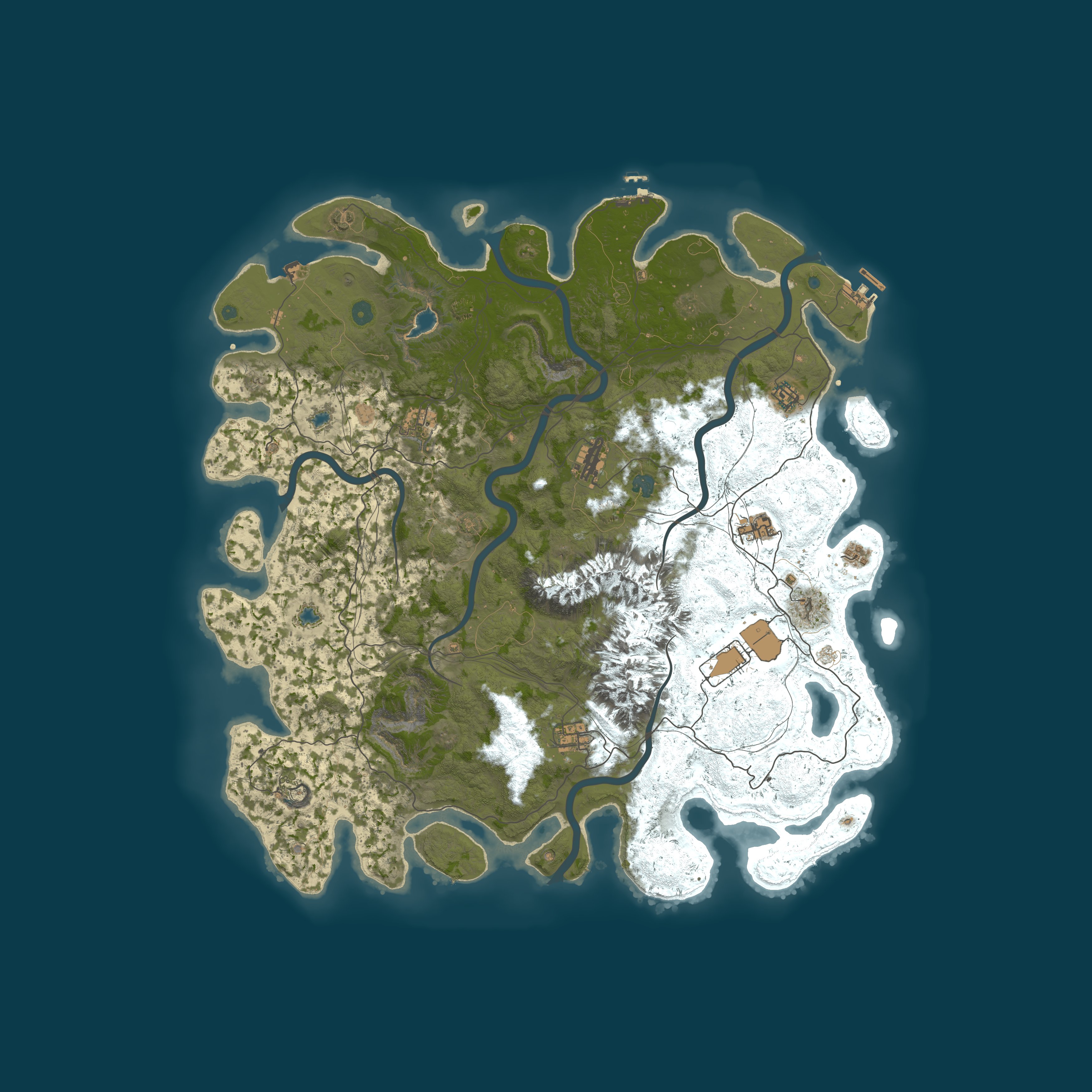 Карта сервера