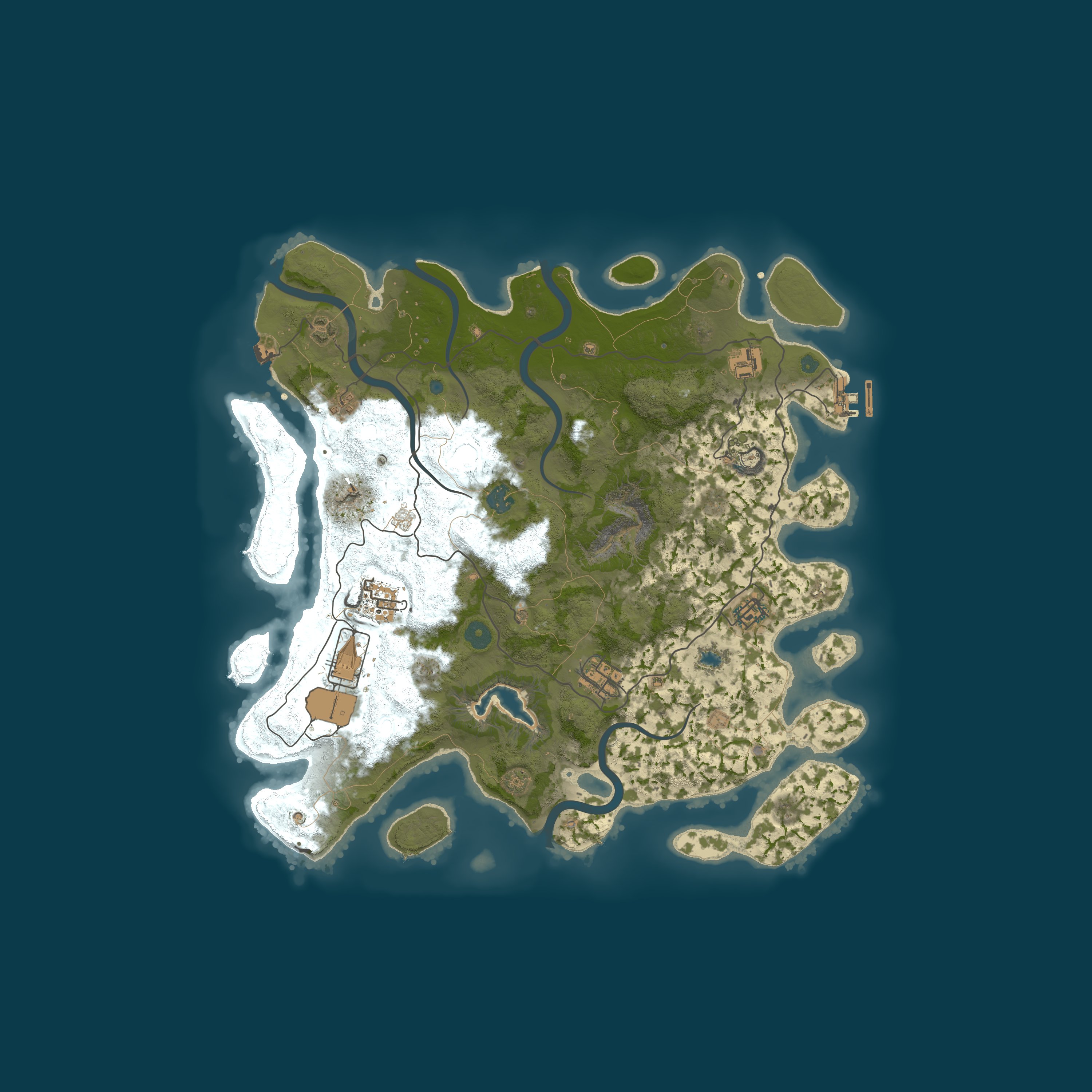 Rust map 4000/7852