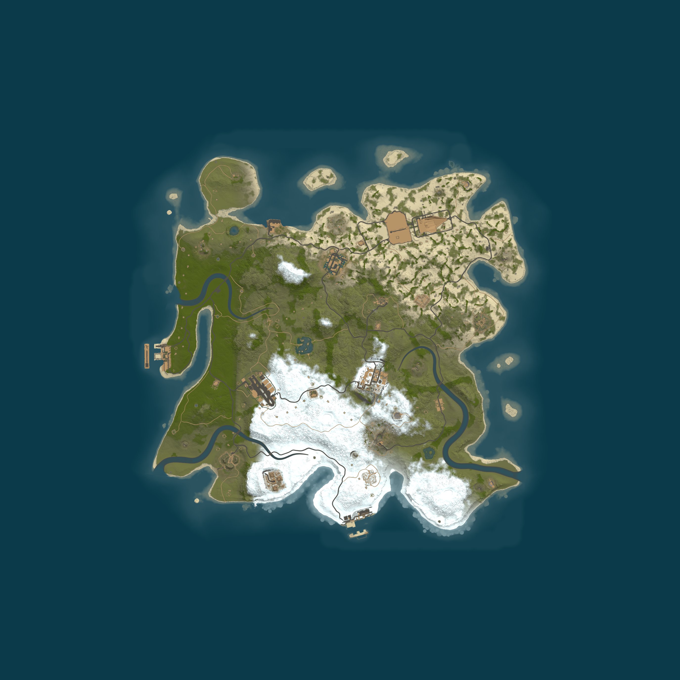 Map for RotiRust RPG [skills/proficiencies/events/anti-offline]