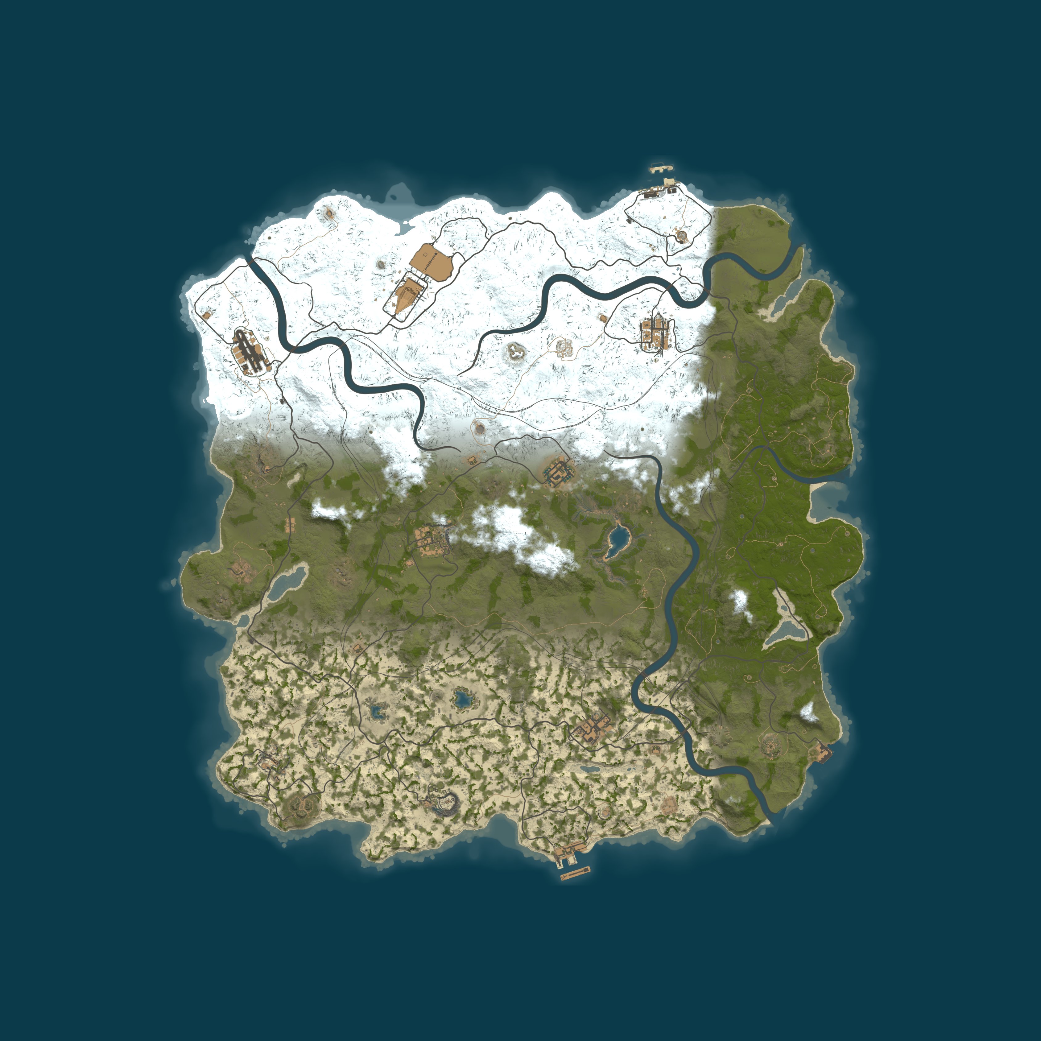 Map for Atlas - US 2X Medium | Vanilla+ | No BP Wipes