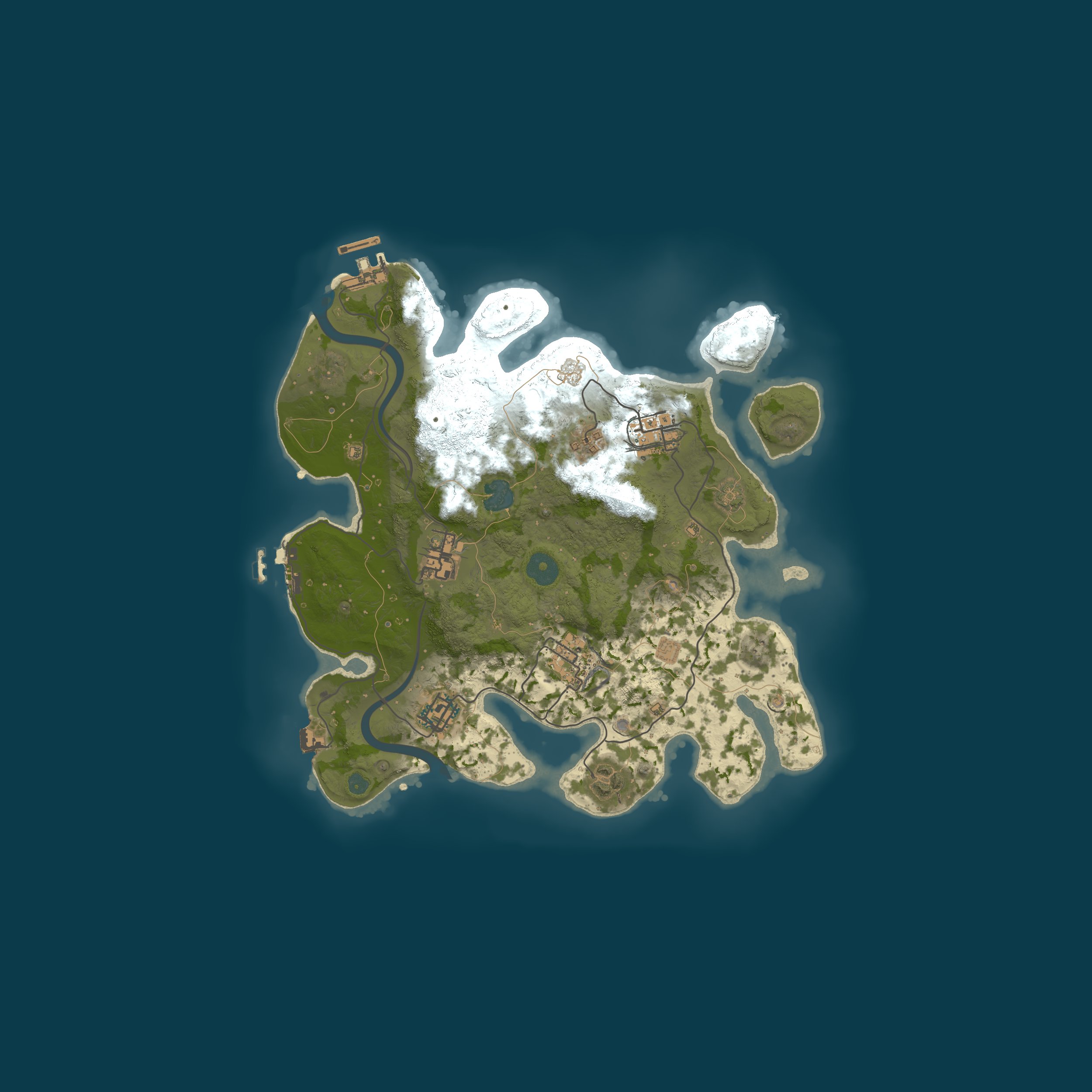 Map for Sham's Shipyard