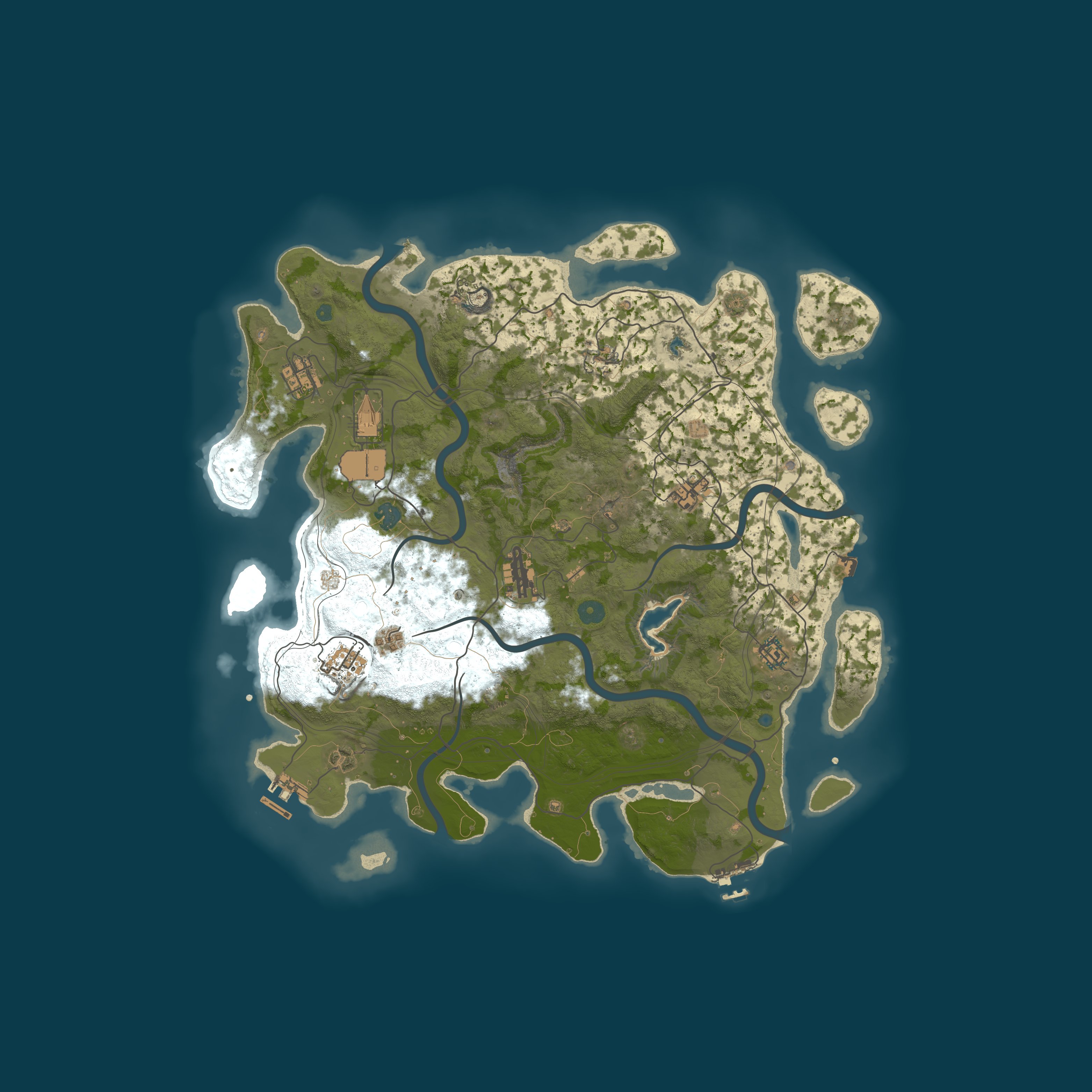 Map for [JP][PvE]mameserver初心者おいで！