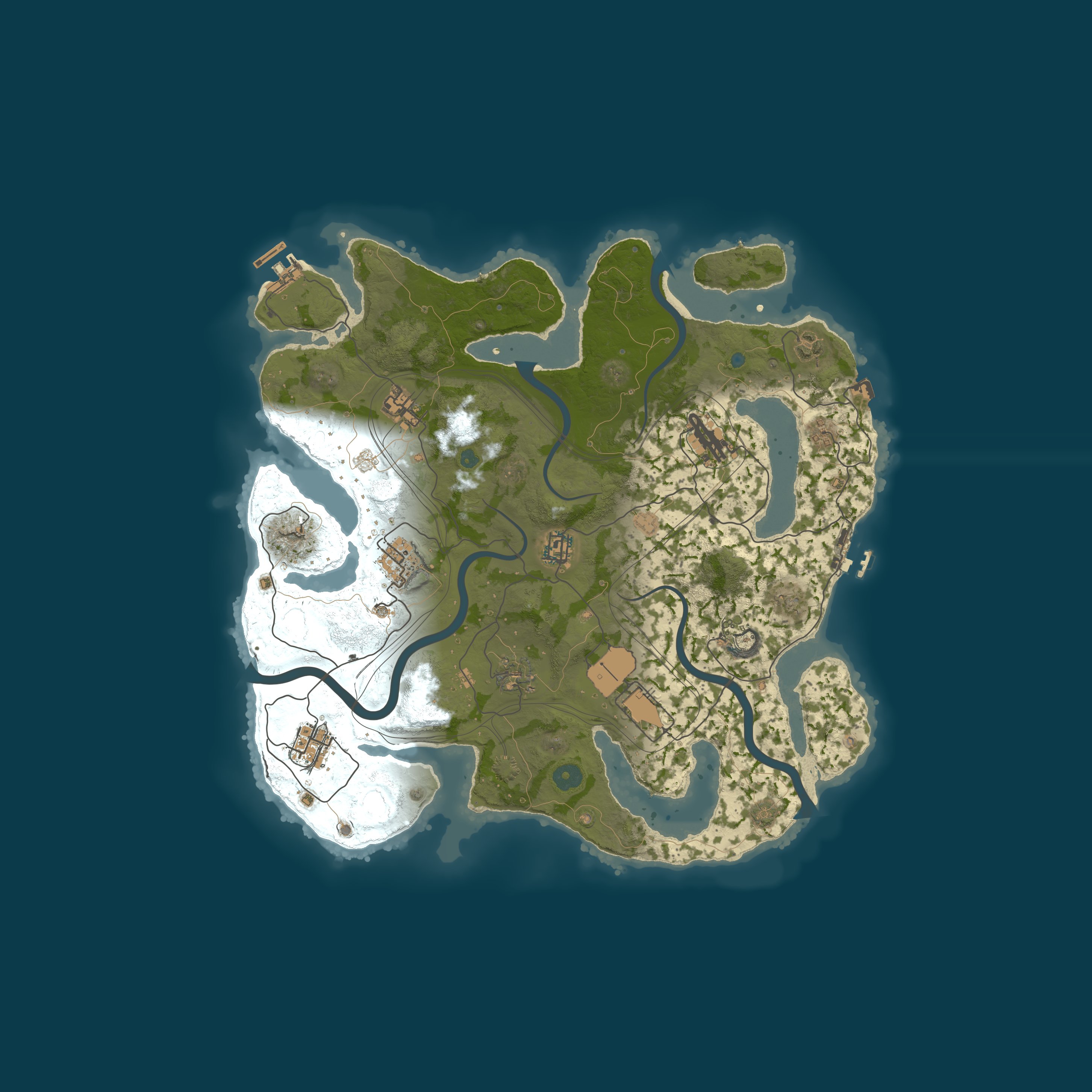 Карта сервера